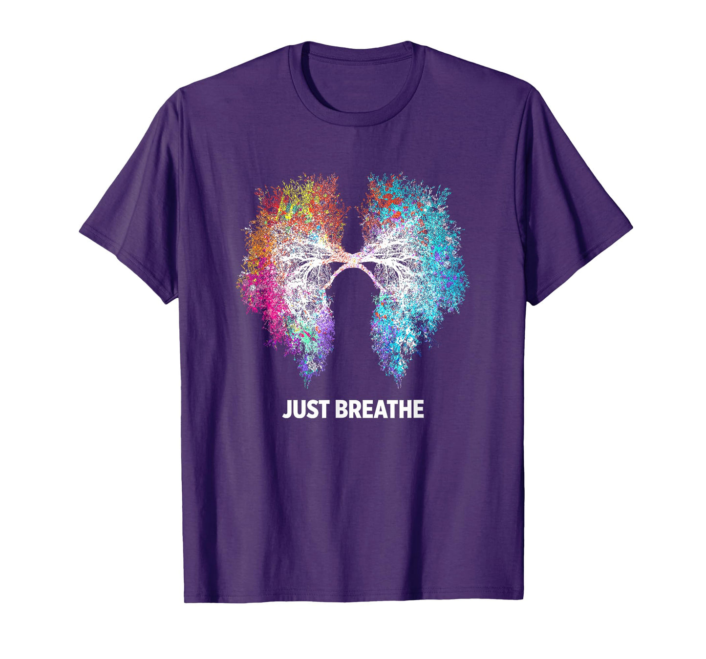 Yoga Inhale Exhale Nature Lung T-Shirt