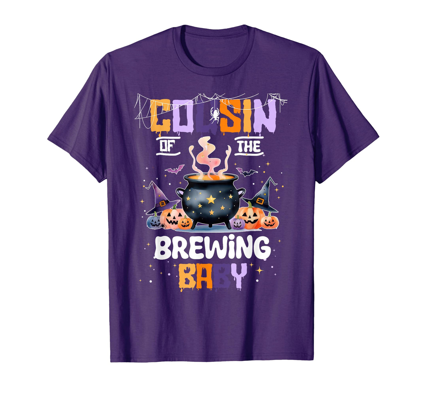 Cousin of The Brewing Baby Boo Ghost Halloween Baby Shower T-Shirt