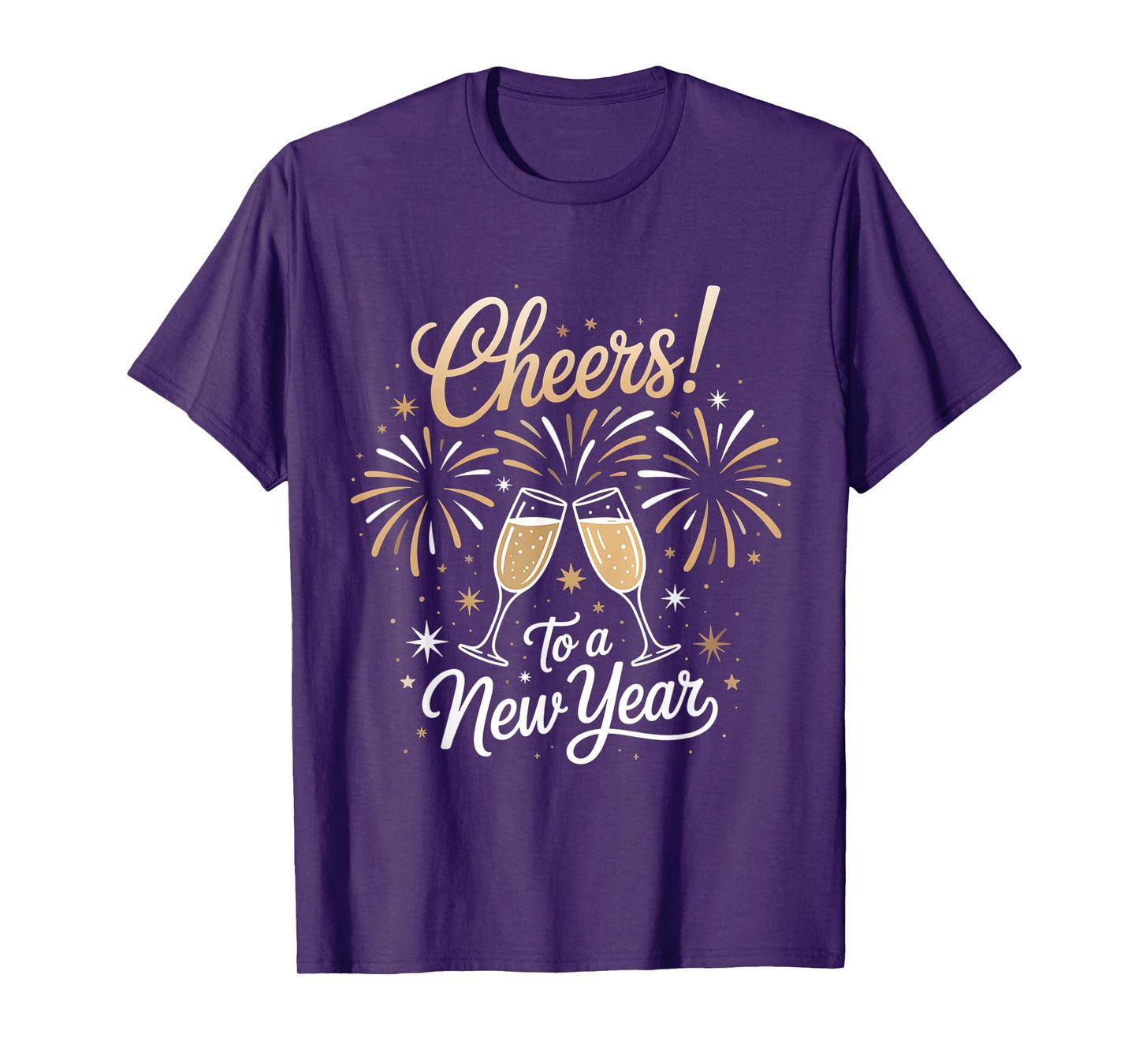 New Year Eve Party Cheers To A New Year Happy New Year 2026 T-Shirt