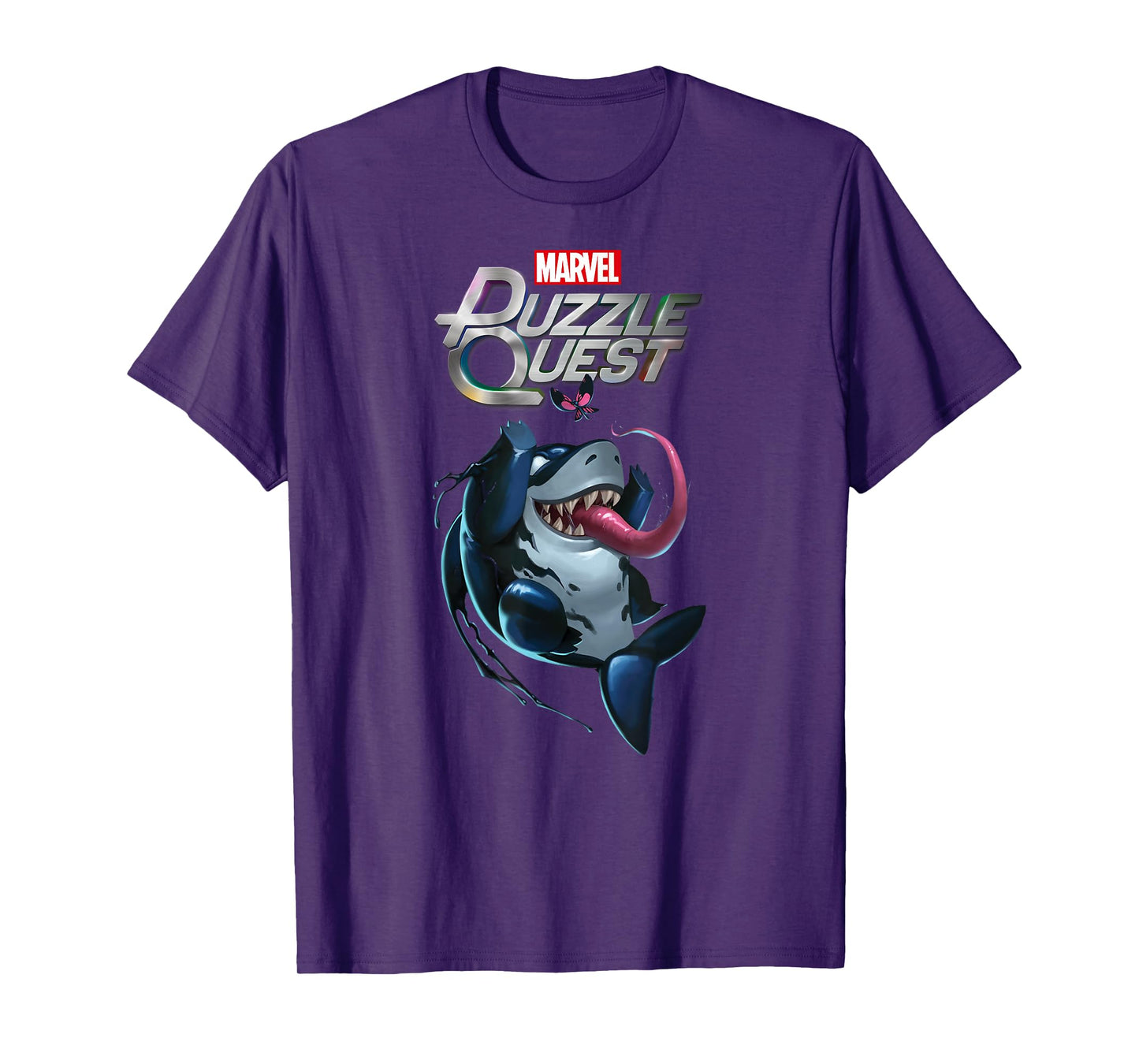 Marvel Puzzle Quest Jeff the Land Shark Jeffrey Symbiote T-Shirt