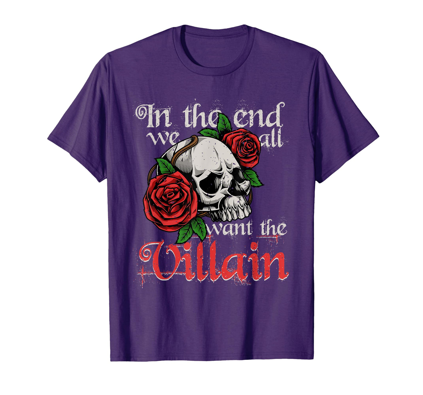 Dark Romance In The End We All Want The Villain Booktok T-Shirt