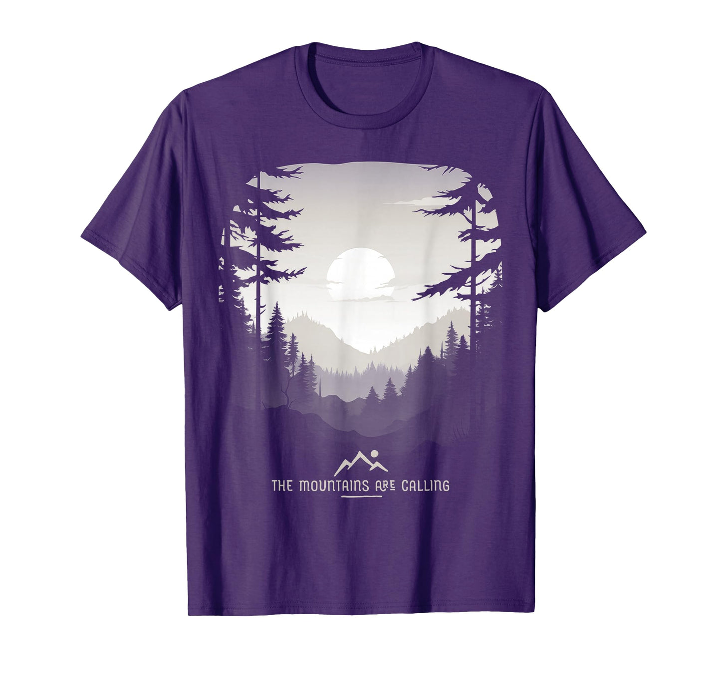 The Mountains Are Calling Original Unique Graphic T-Shirt
