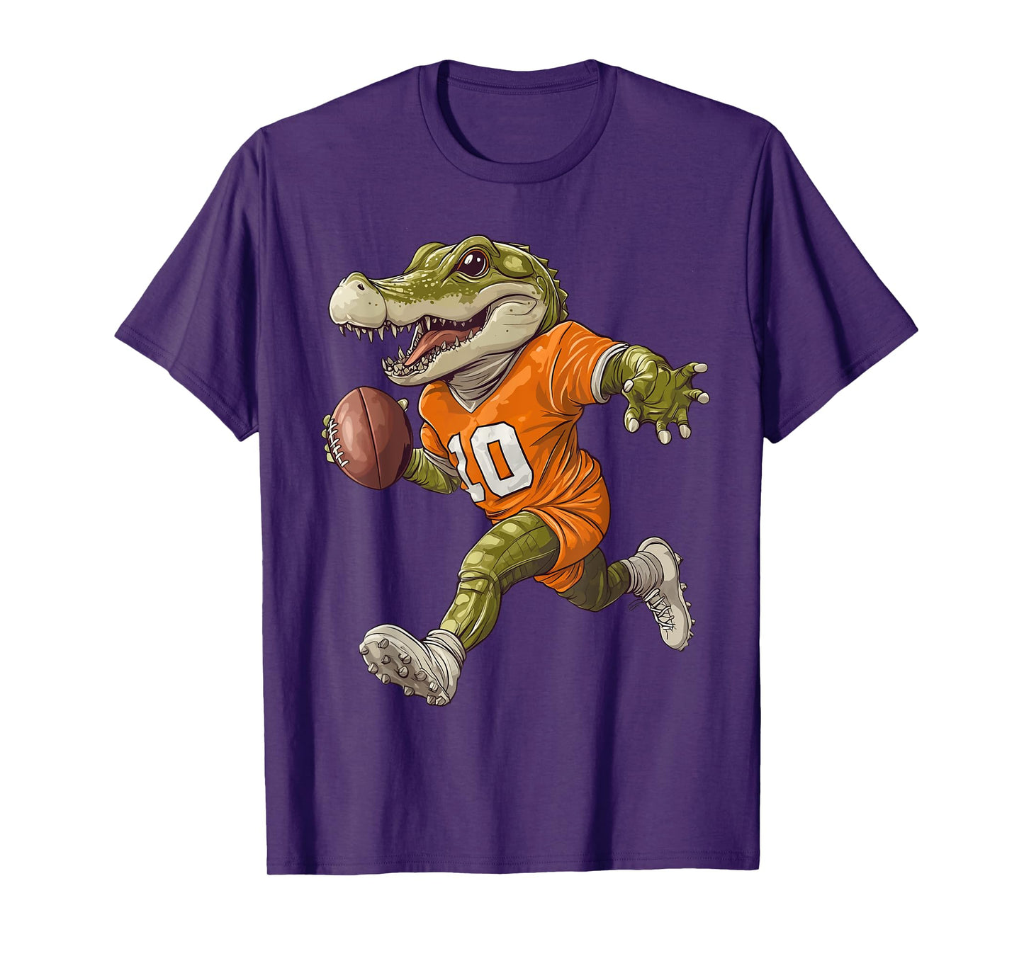 Football Alligator Tee Apparel Sport Design Football Player T-Shirt