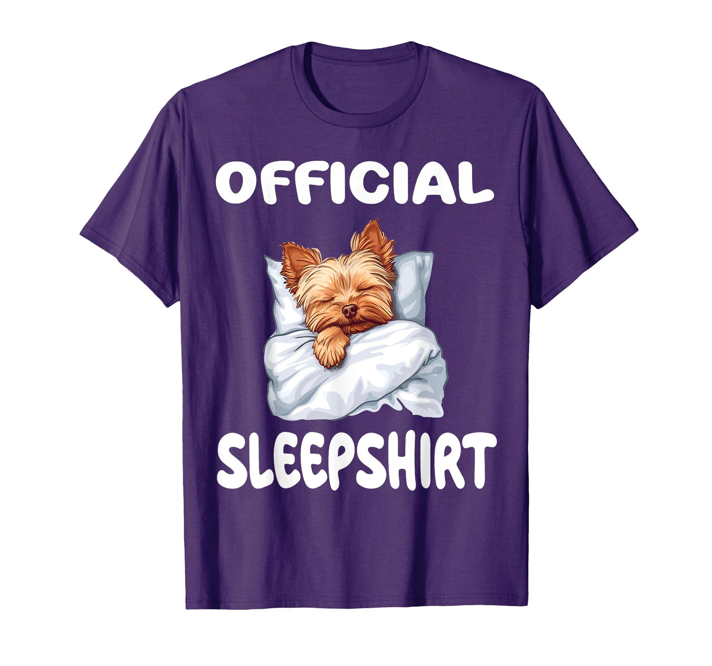 Yorkshire Terrier Yorkie Dog Official Sleepshirt Pajamas Men Women Girls Kids T-Shirt