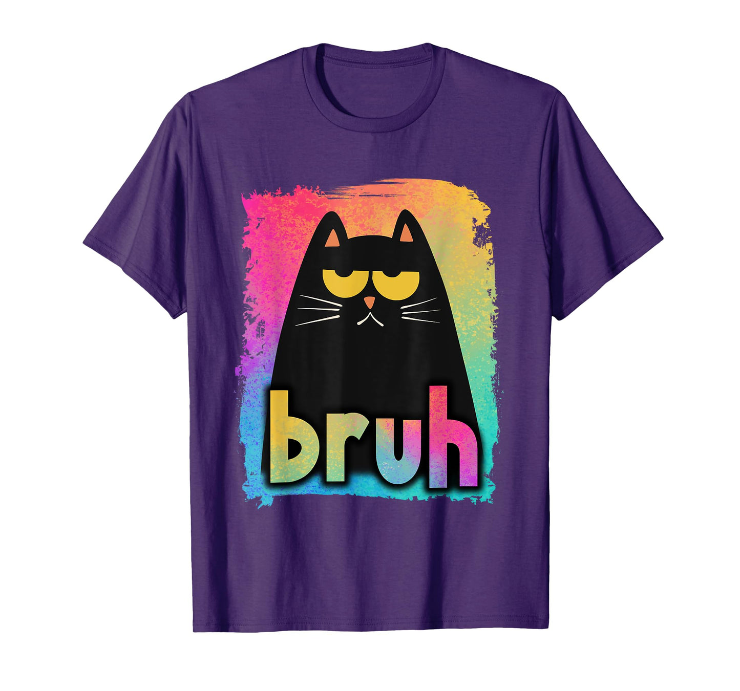Funny Cat Bruh For Teens Boys Girls Men Women Meme Graphic T-Shirt