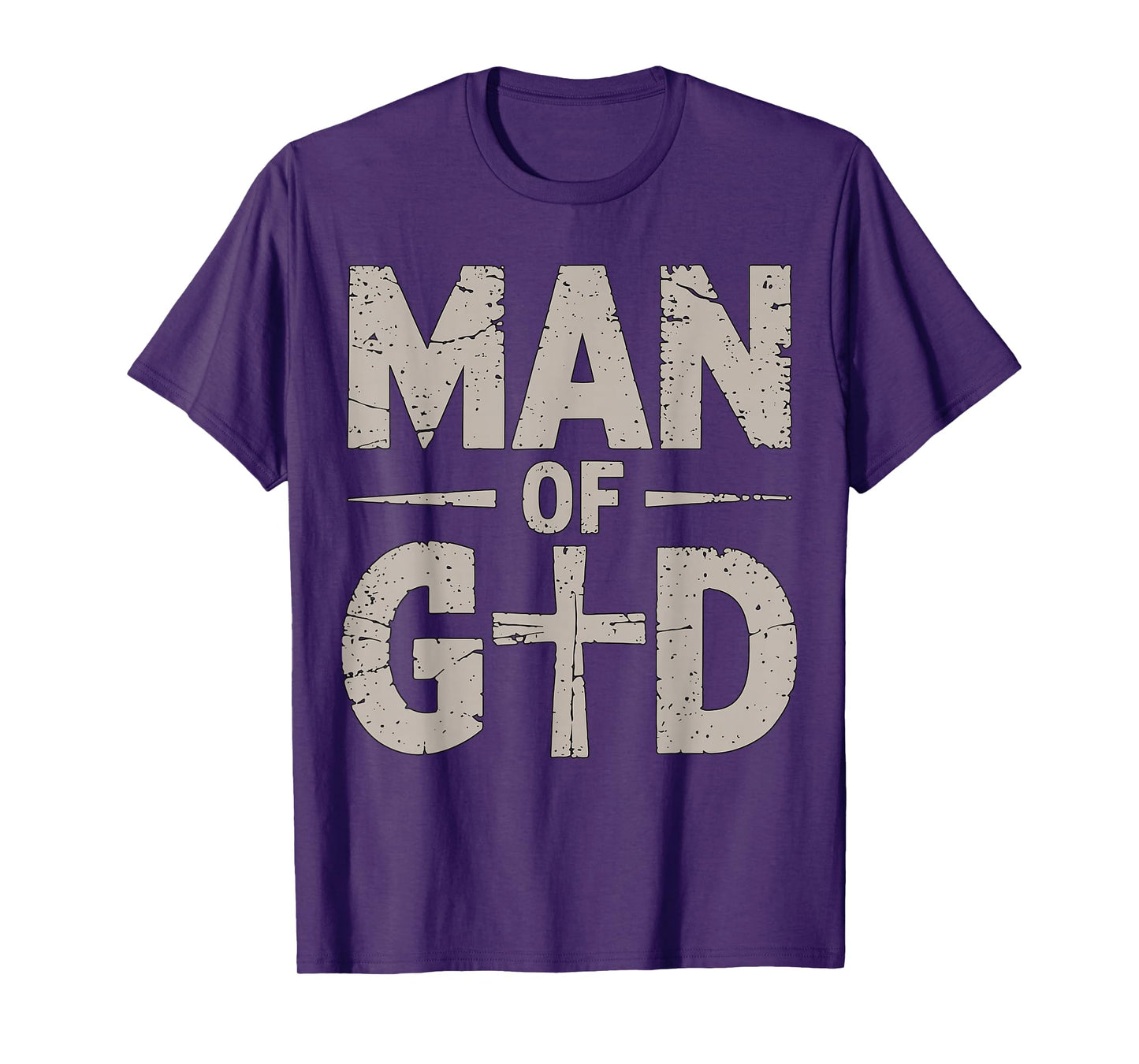 Man of God with Cross Religious Faith Christian T-Shirt