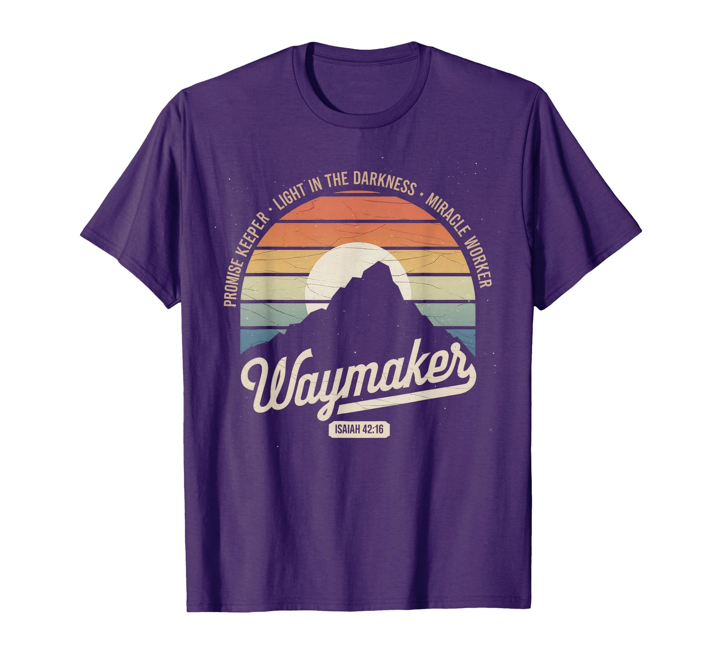 Waymaker Tshirt Promise Keeper Miracle Worker God Christian T-Shirt