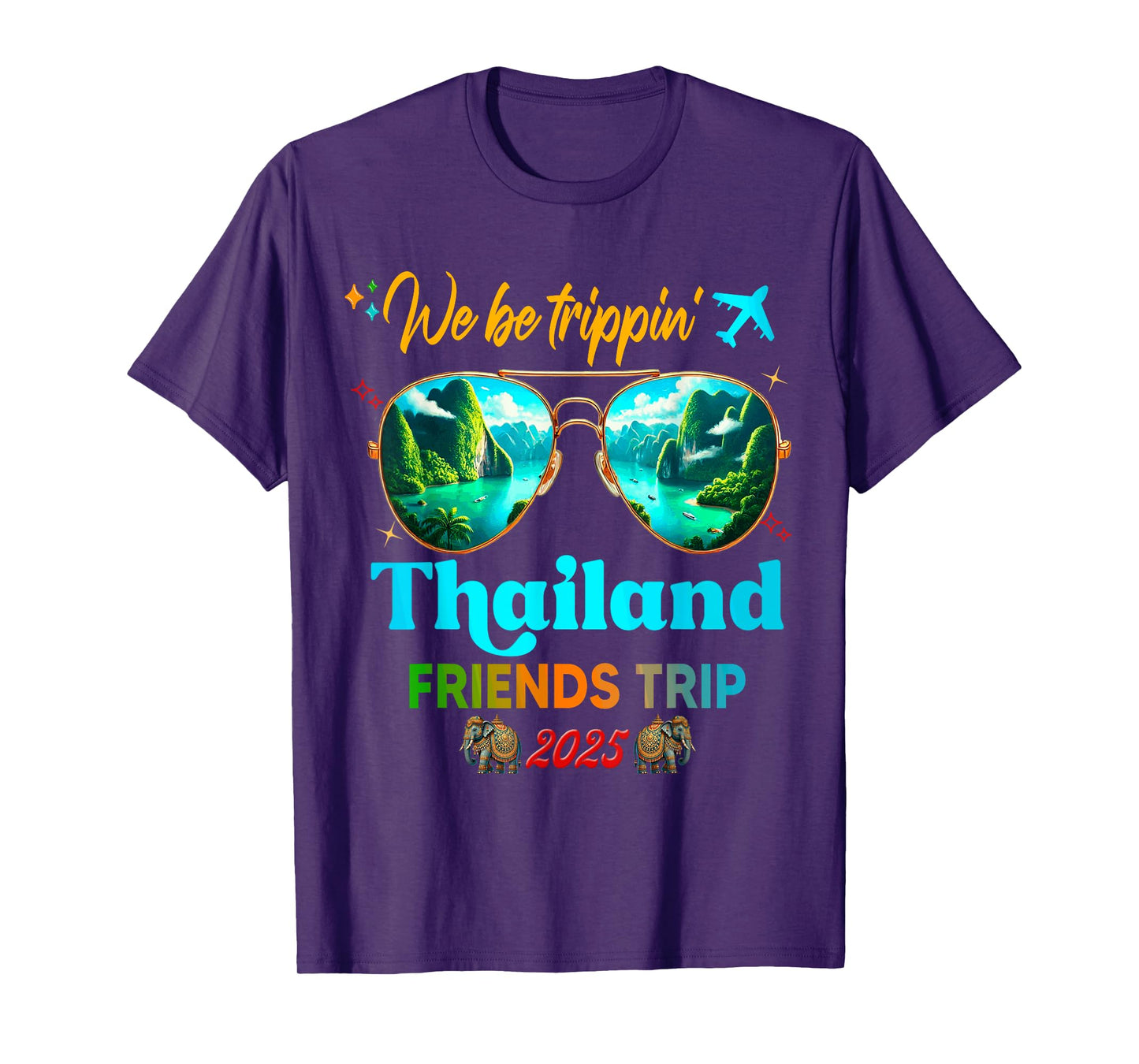 Bangkok Thailand Vacation 2025 T-Shirt