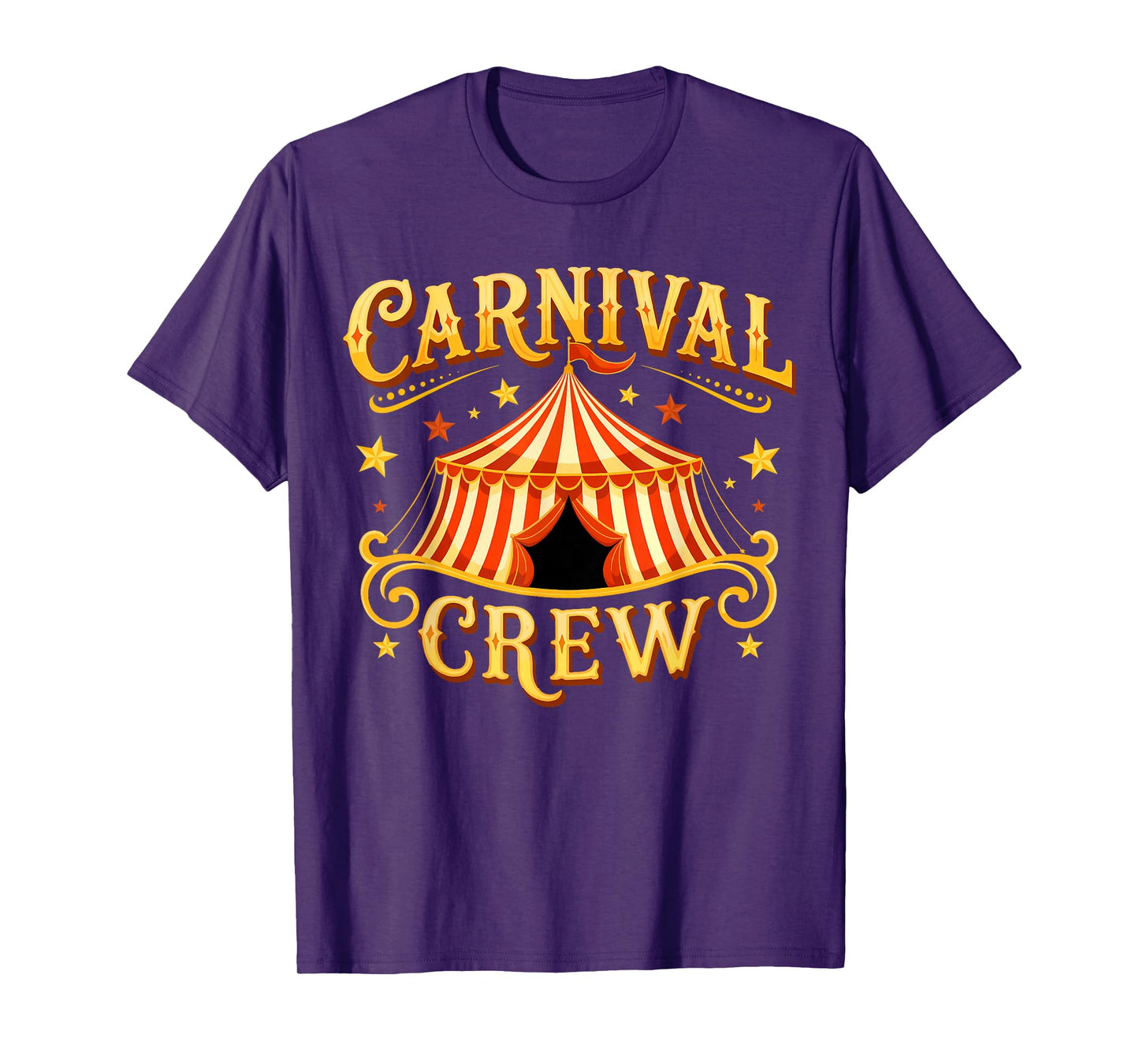 Carnival Crew Funny Circus Squad Staff Costume Circus Party T-Shirt