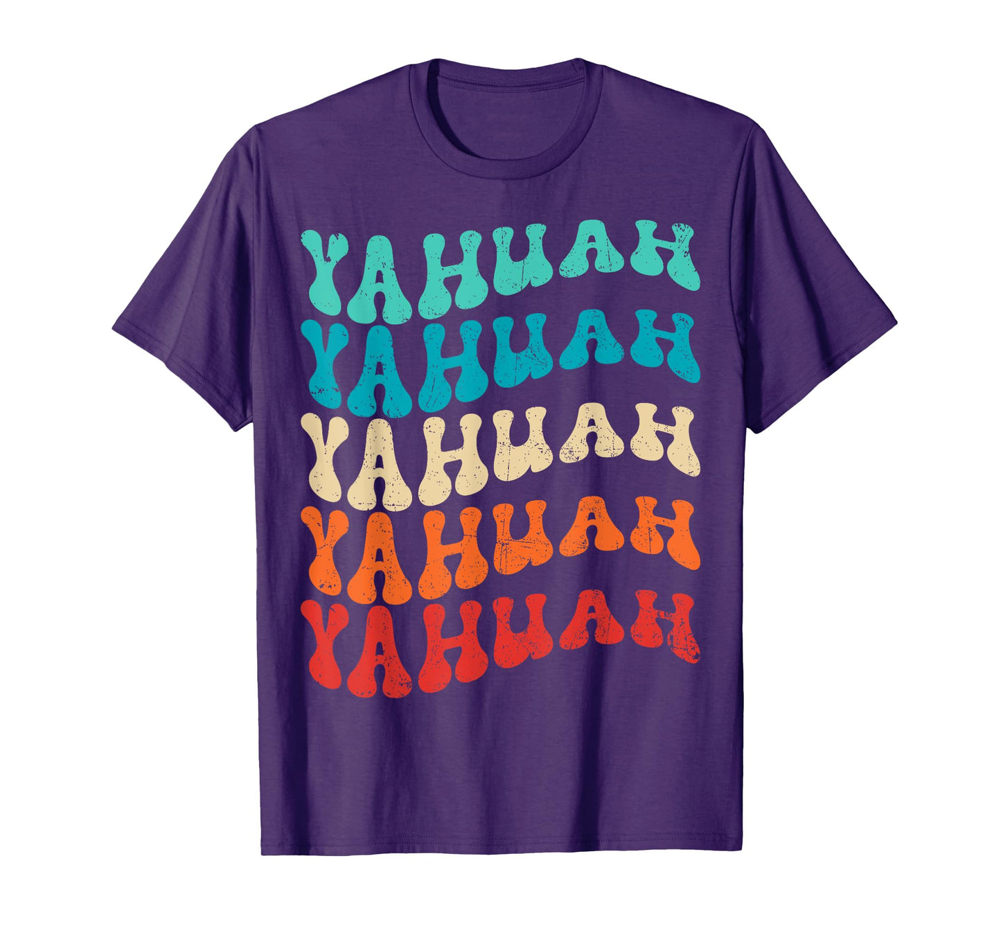 Yahuah Family Name I Love Yahuah Personalized Vintage T-Shirt
