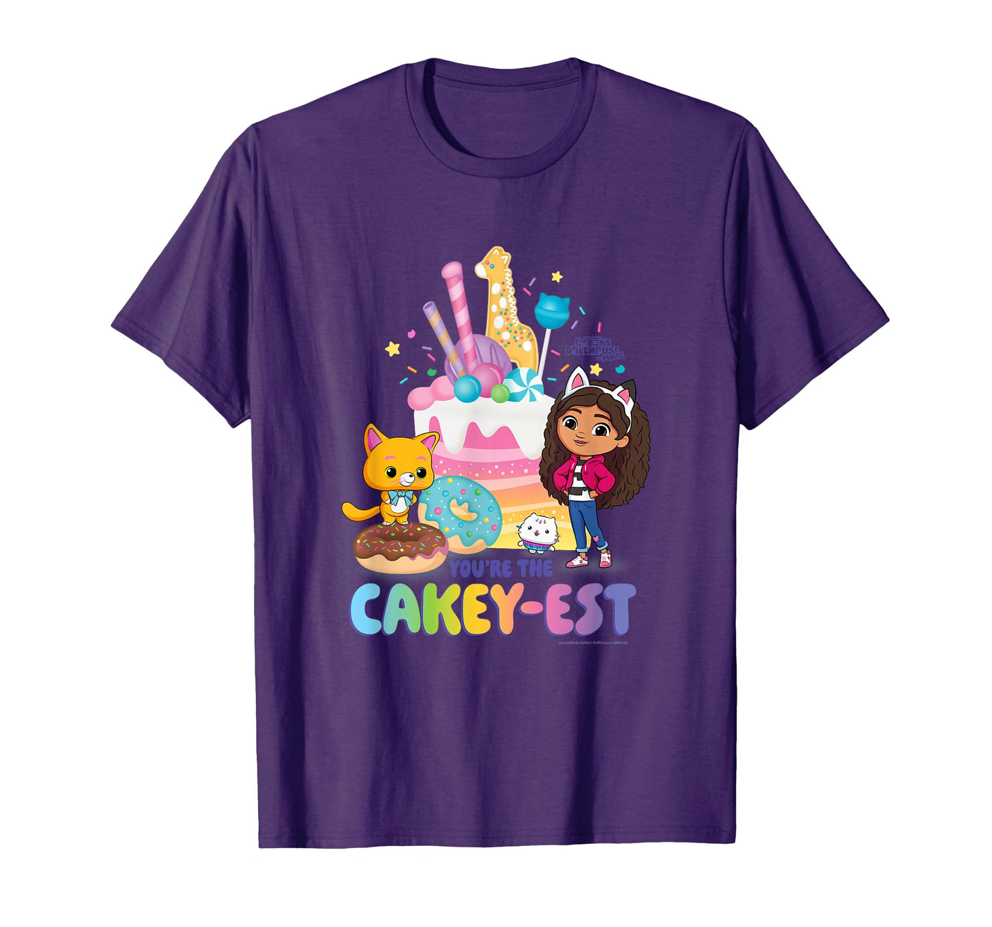 DreamWorks Gabby’s Dollhouse The Movie You’re The Cakey-est T-Shirt