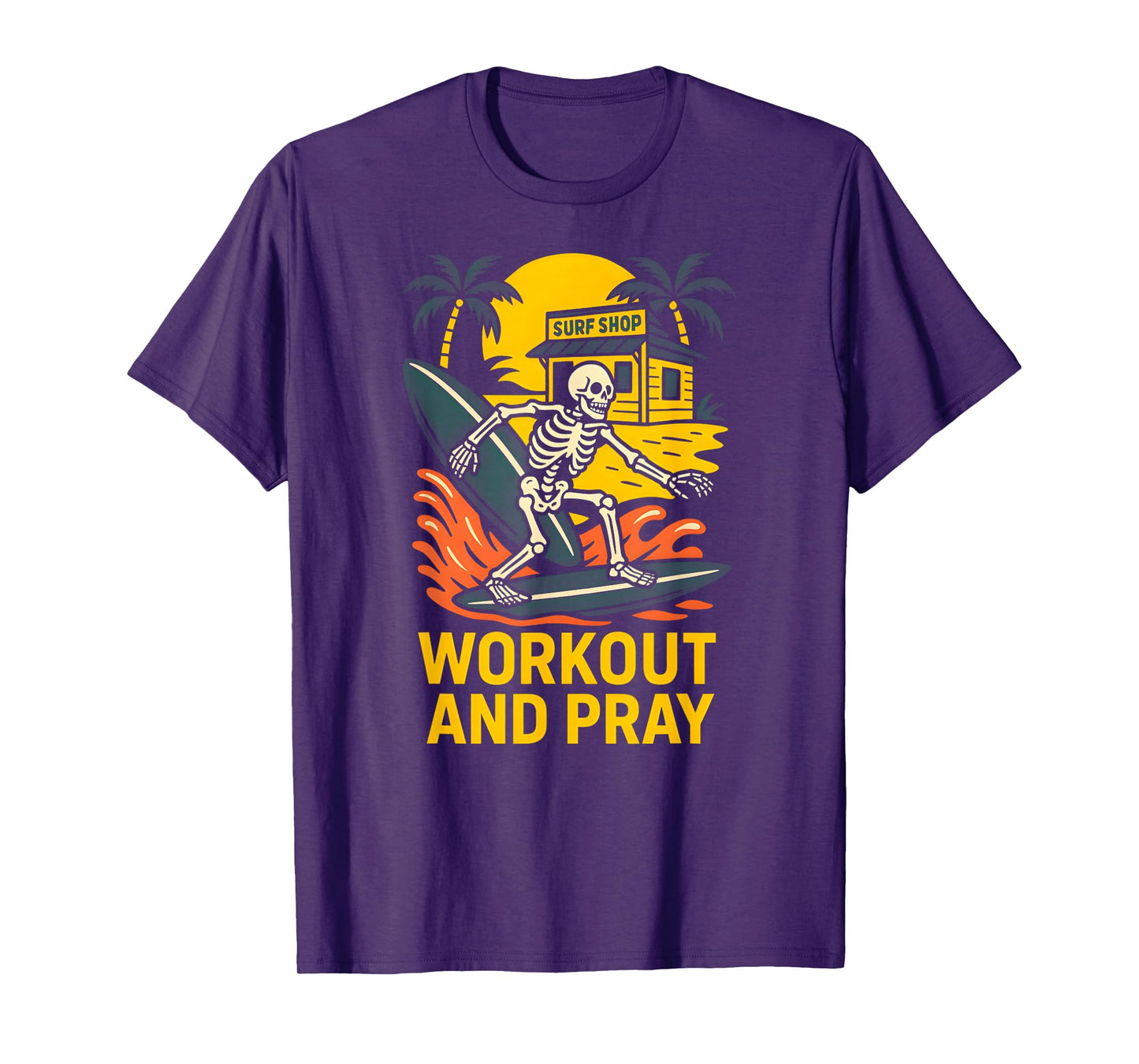 Faith Fitness Workout Pray Cool Mens Christian Faith T-Shirt