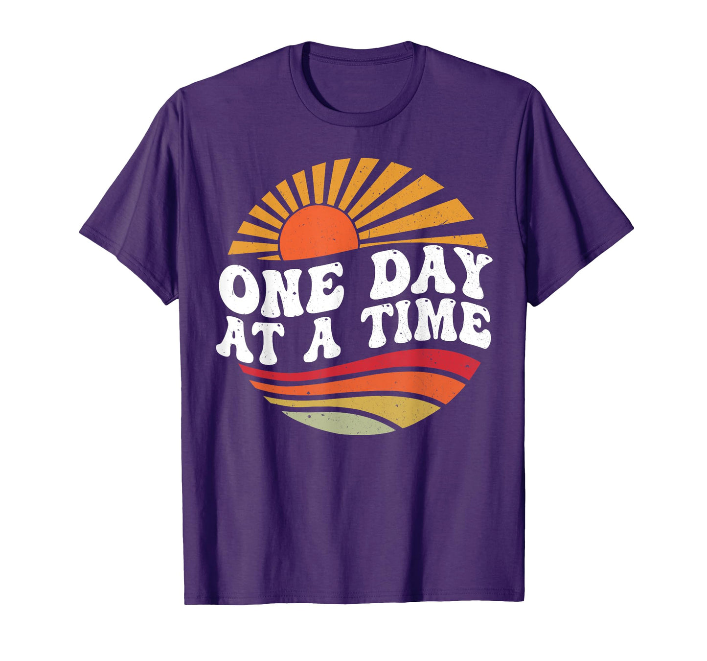 One Day At A Time Retro Vintage T-Shirt