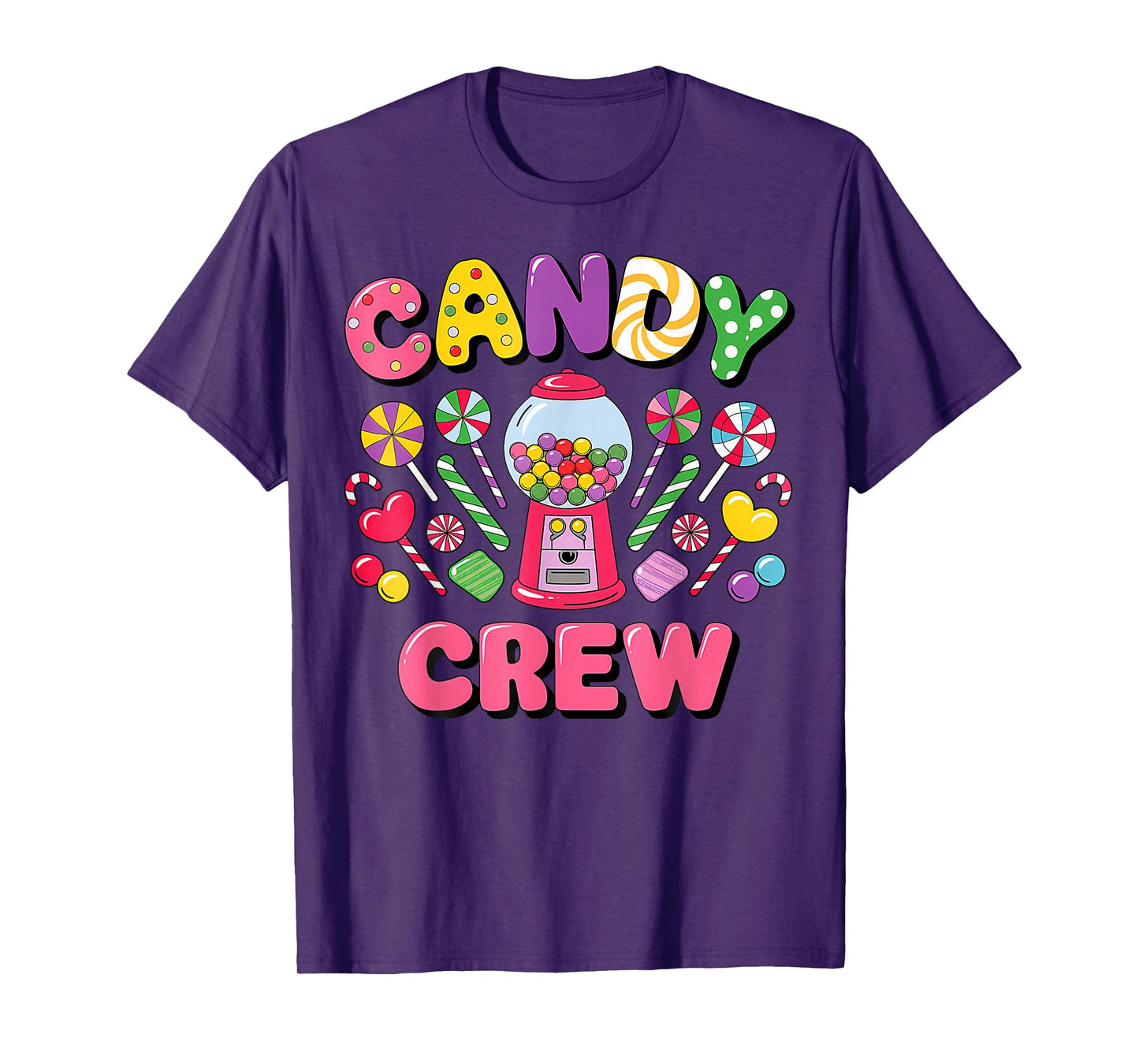 Candy Land Candy Crew Decorations Sweetie Candy Squad cool T-Shirt