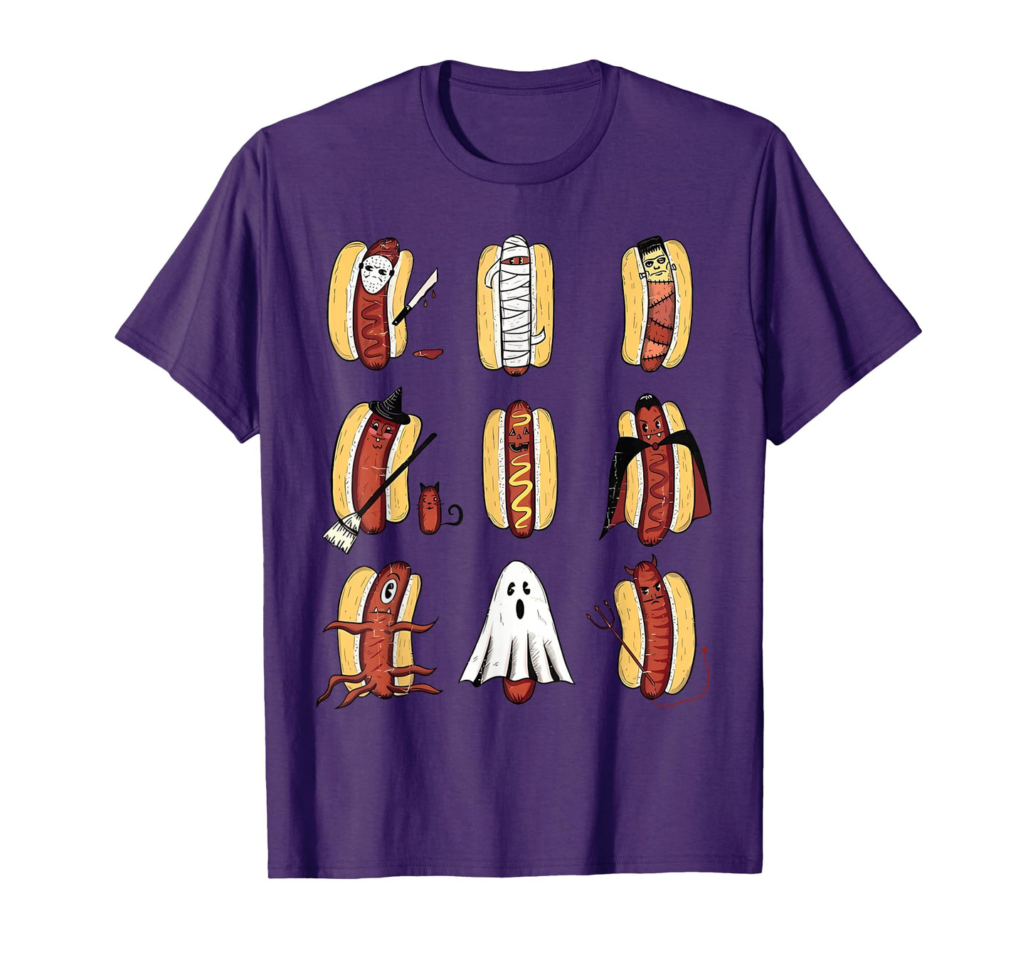Halloween Halloweiners Summerween Hot Dog Summer T-Shirt