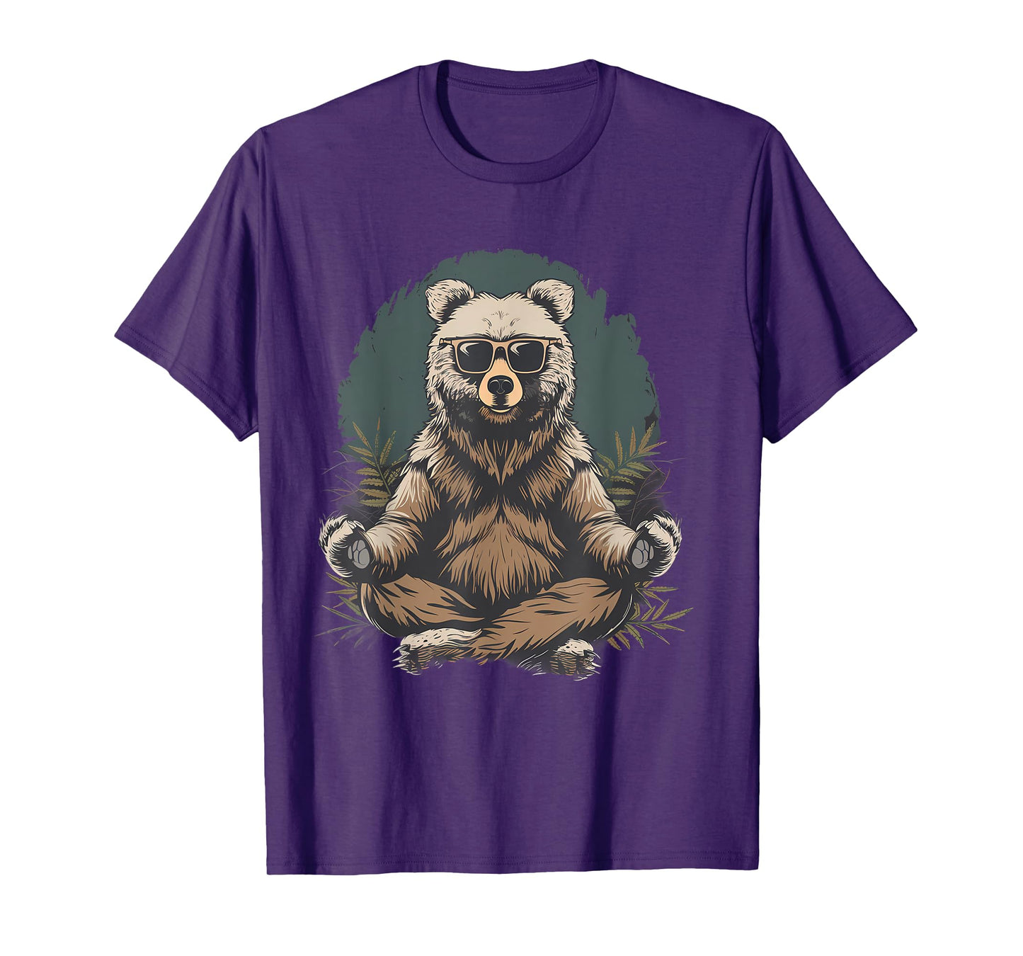 Meditation Bear Buddha Spirituality Hindu Yoga Buddhist T-Shirt