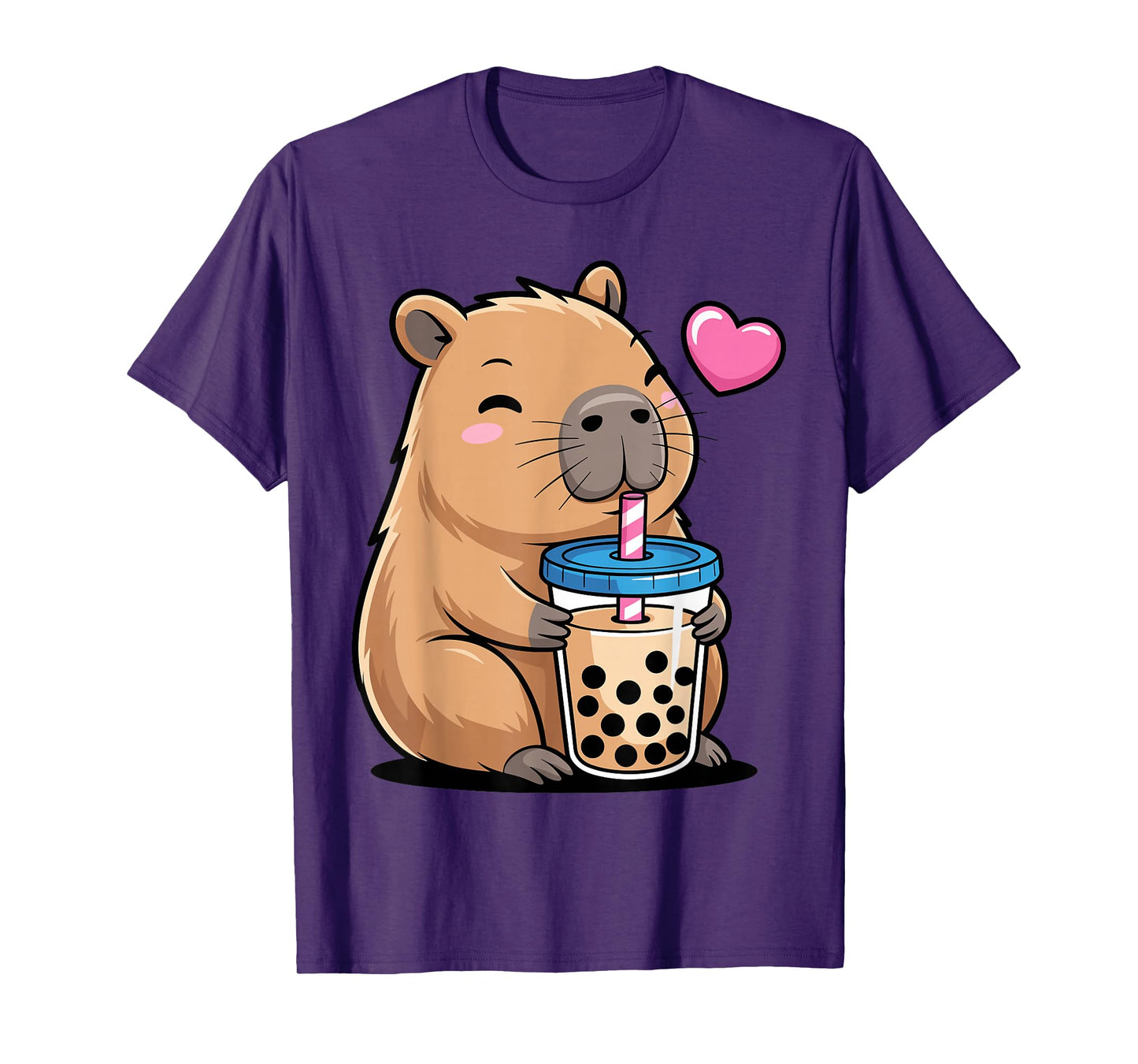 Funny Capybara Design for Men Women Adults Capybara Lover T-Shirt