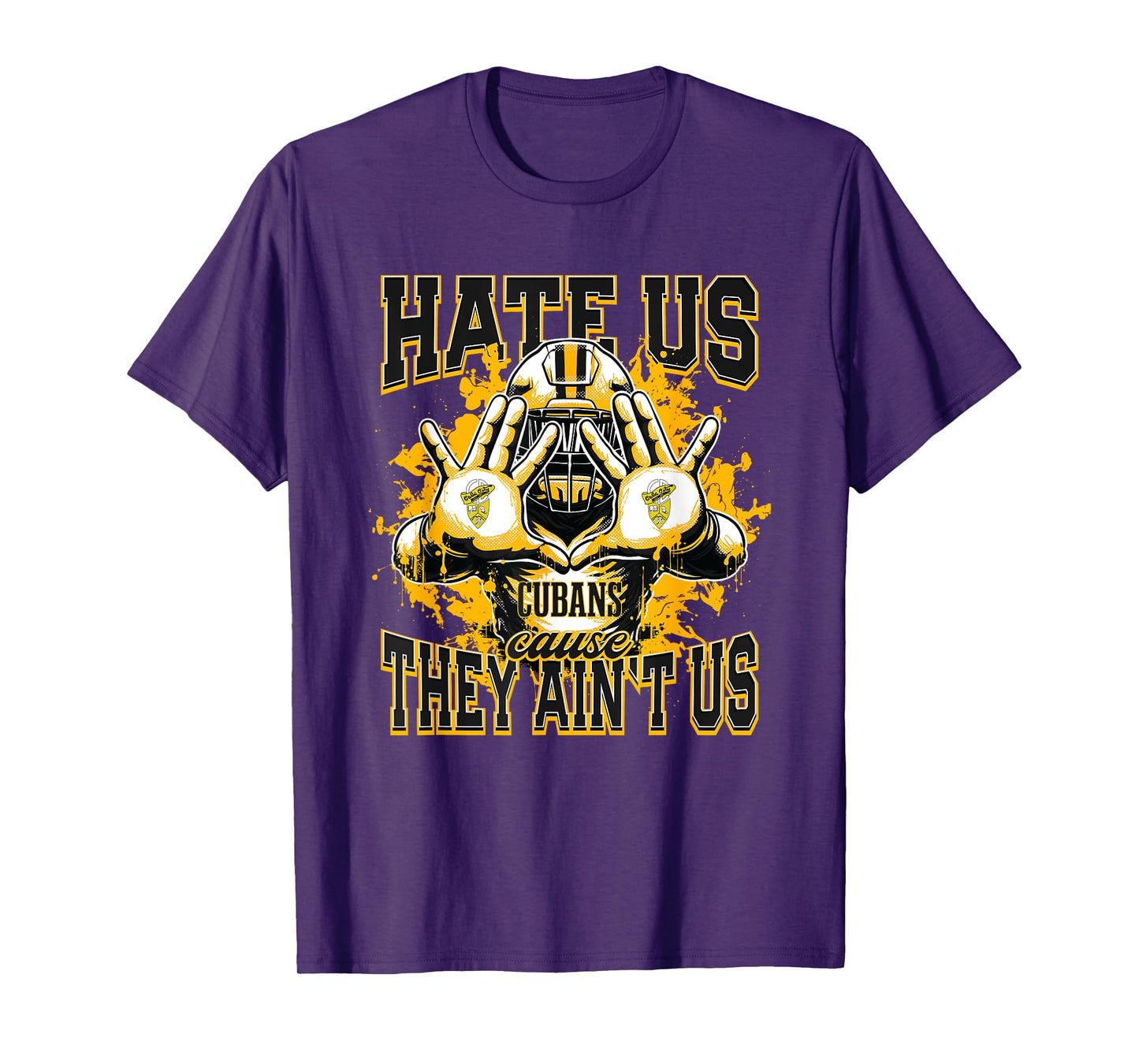 Cuba City Cubans Logo Hate Us Cause They Ain't HS T-Shirt