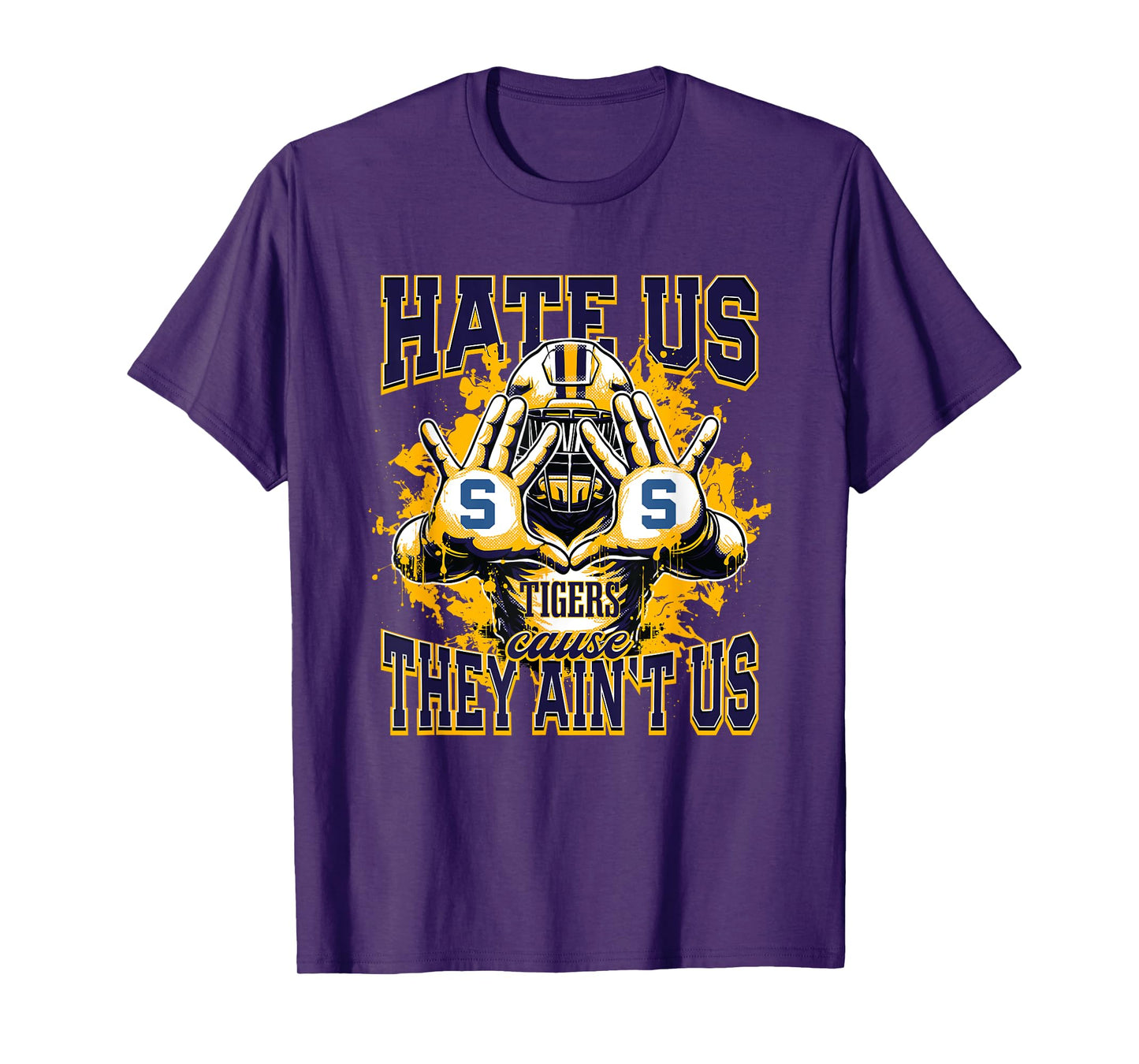 Shady Spring Tigers Logo Hate Us Cause They Ain't HS T-Shirt