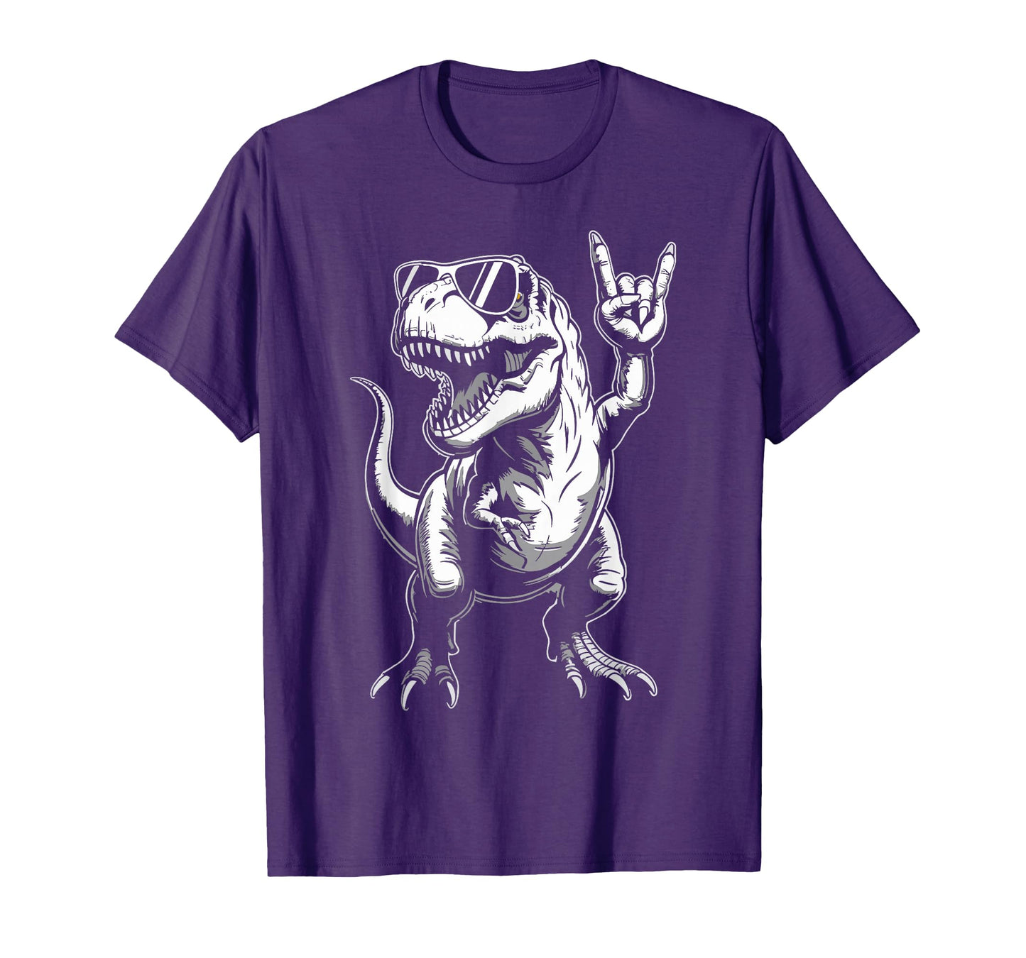 Funny Dinosaur Rock Music T-Rex Tyrannosaurus Rex Children T-Shirt