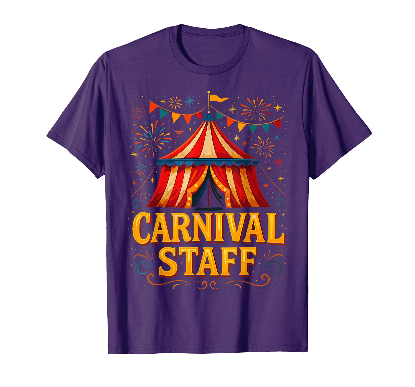 Funny Circus Staff Matching Carnival Staff T-Shirt