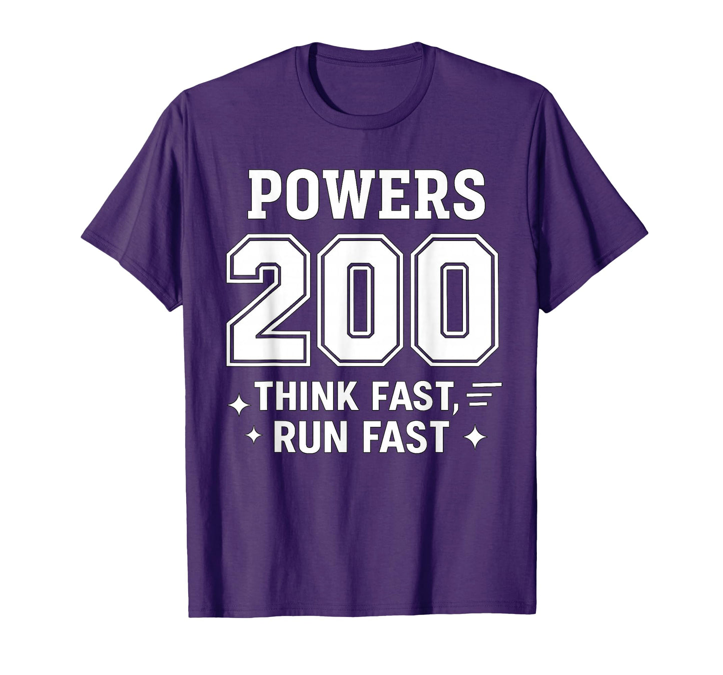 Think Fast Run Fast Chad Powers T-Shirt