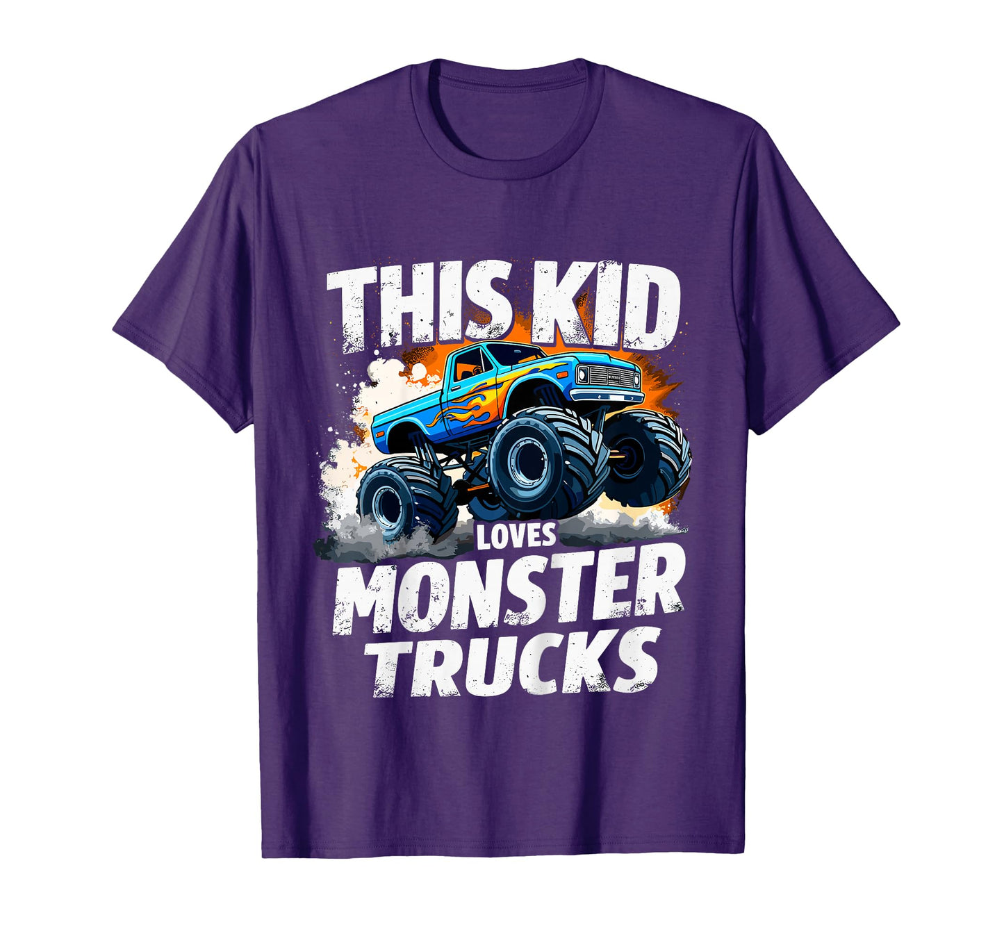 This Kid Loves Monster Trucks T-Shirt
