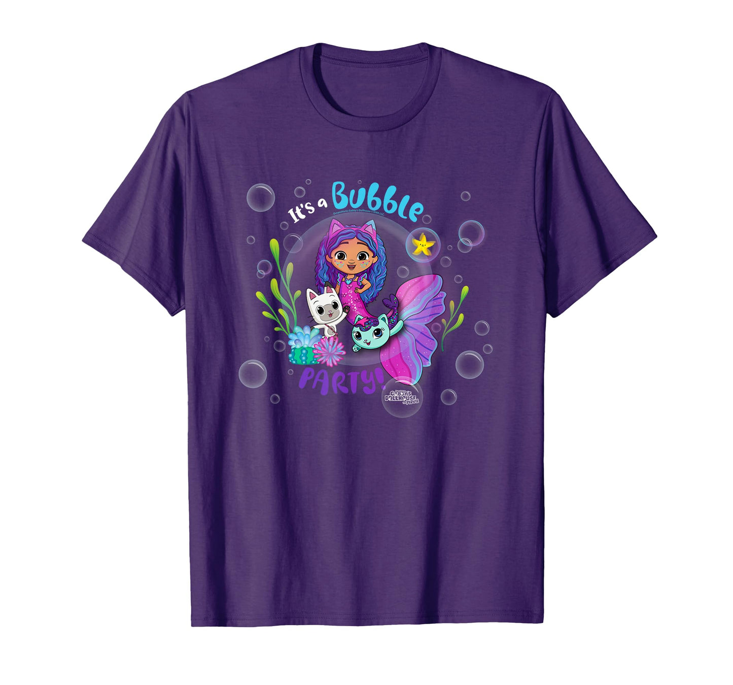 DreamWorks Gabby’s Dollhouse The Movie Bubble Party T-Shirt