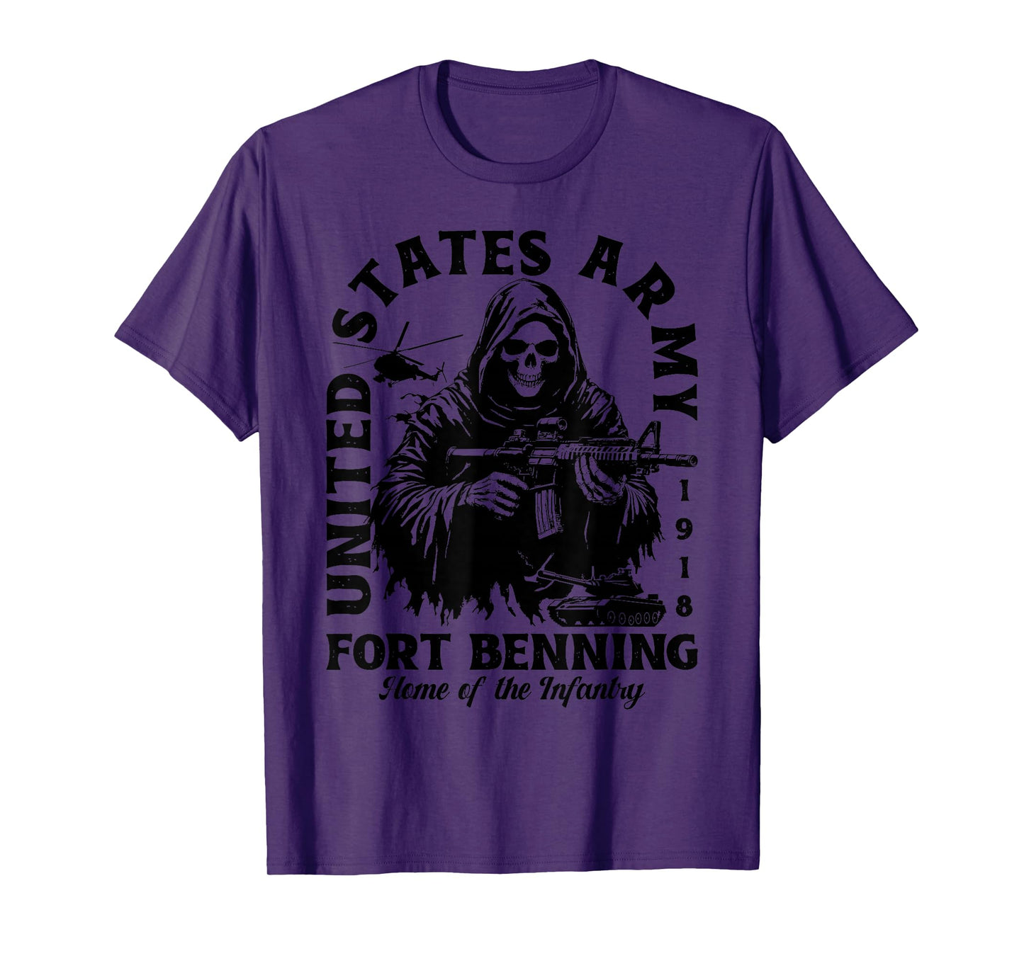 Fort Benning US Military Base Georgia GA Ft Benning Vintage T-Shirt