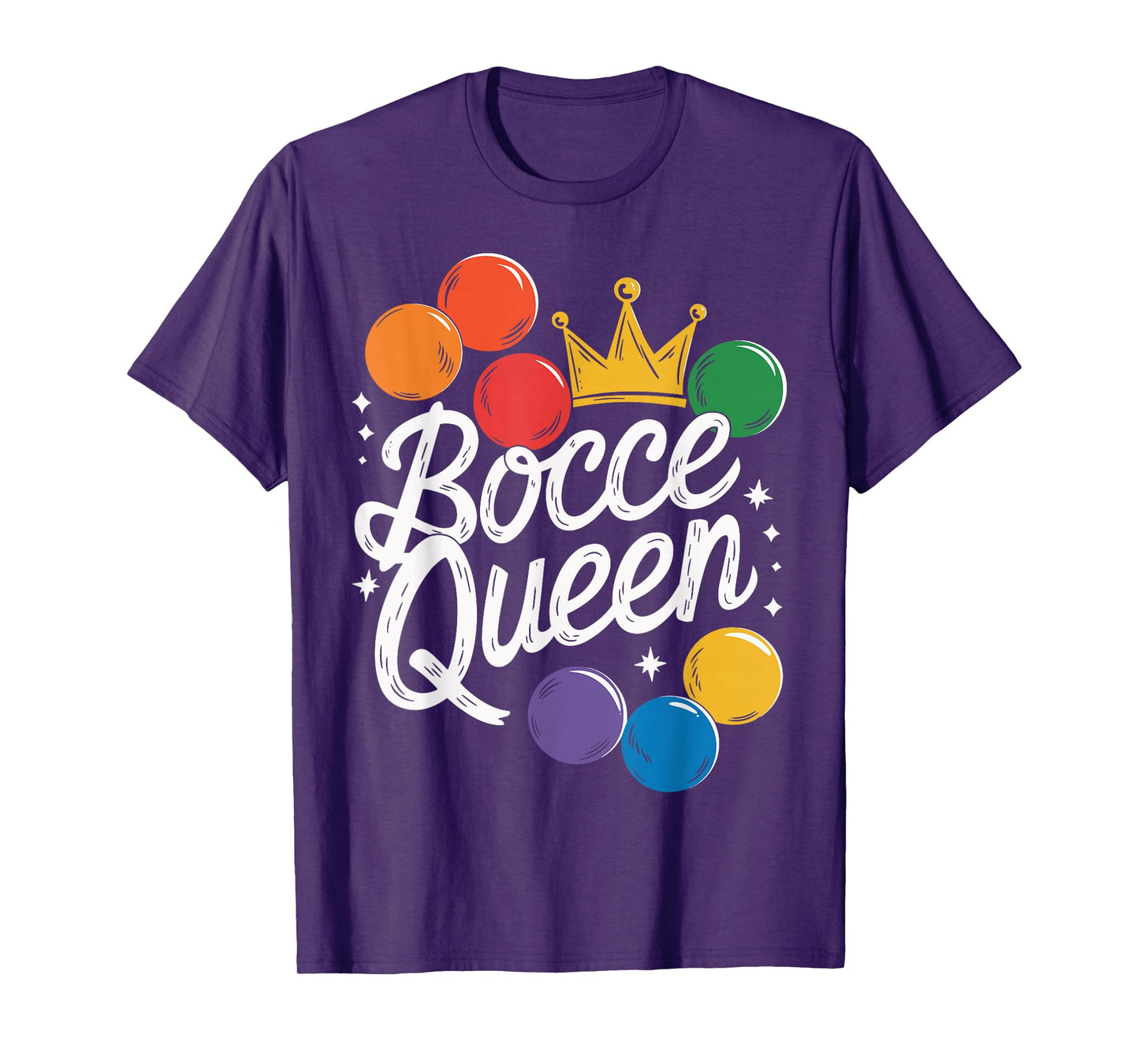 Bocce Queen Funny Bocce Ball T-Shirt