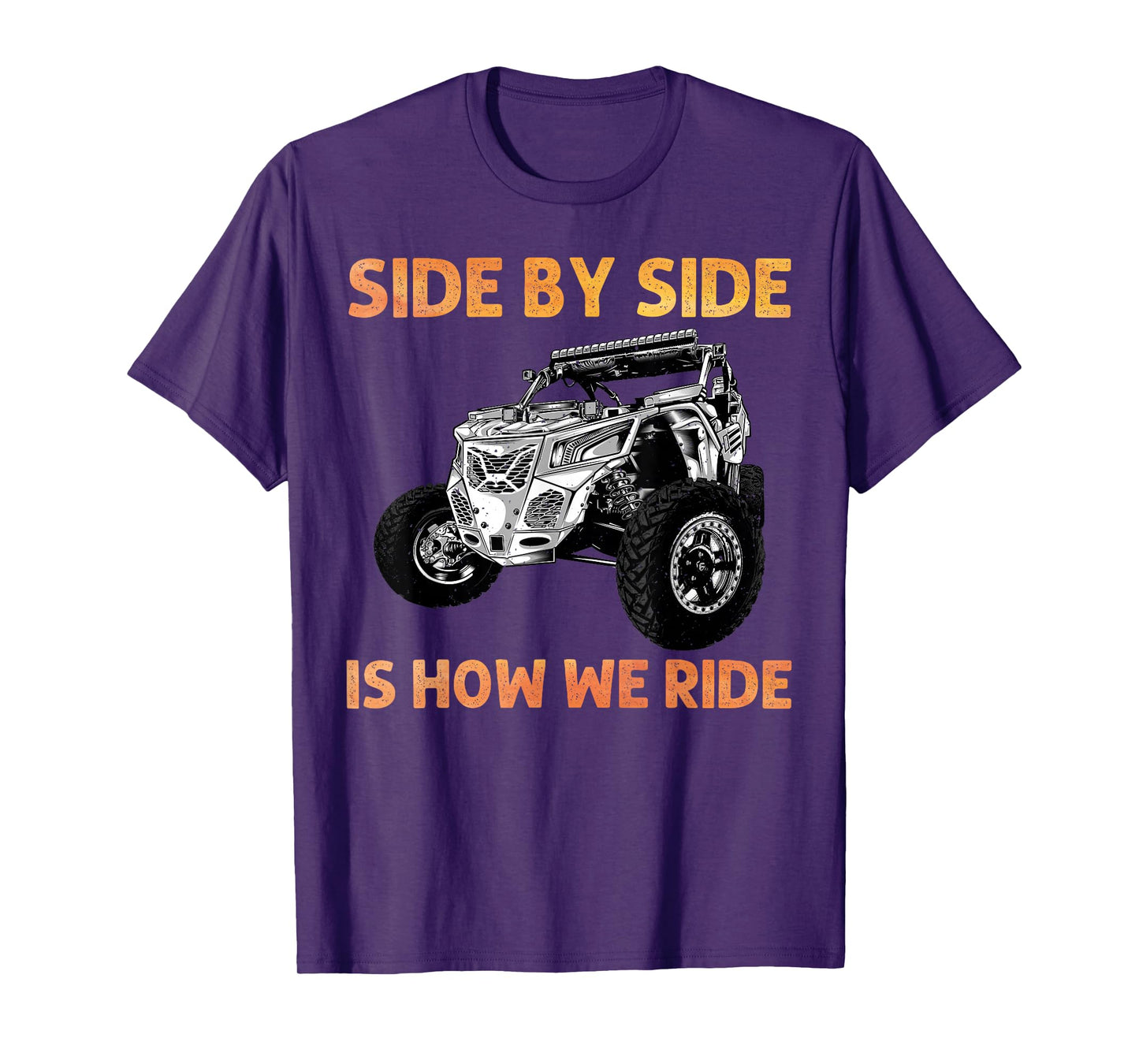 Funny SxS Design for Men Women Offroading UTV Side by Side T-Shirt