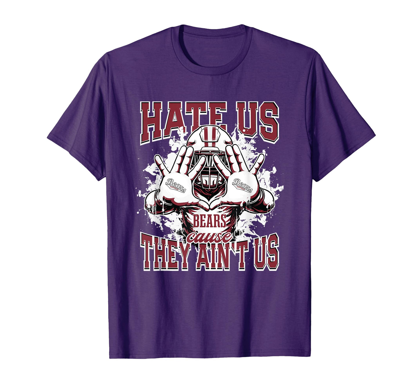 Bastrop Bears Logo Hate Us Cause They Ain't HS T-Shirt