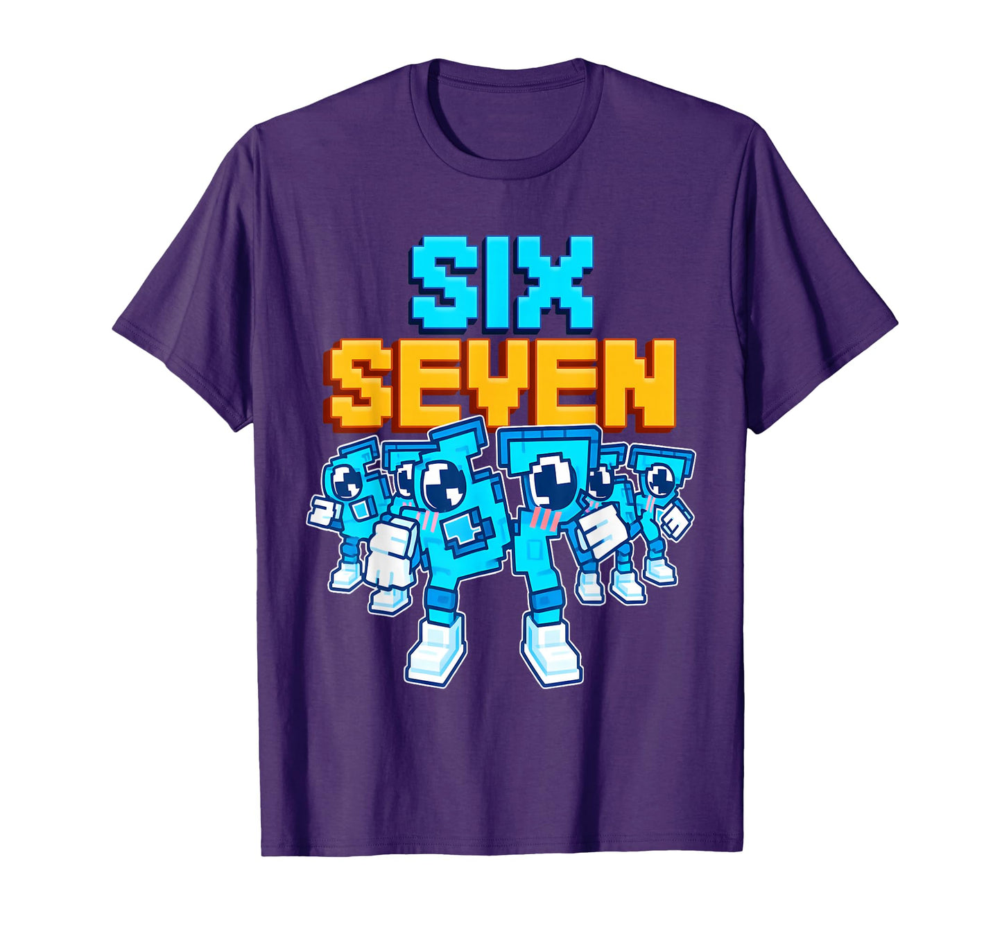 67 Six Seven Funny Italian Brainrot Kids Gaming Meme T-Shirt