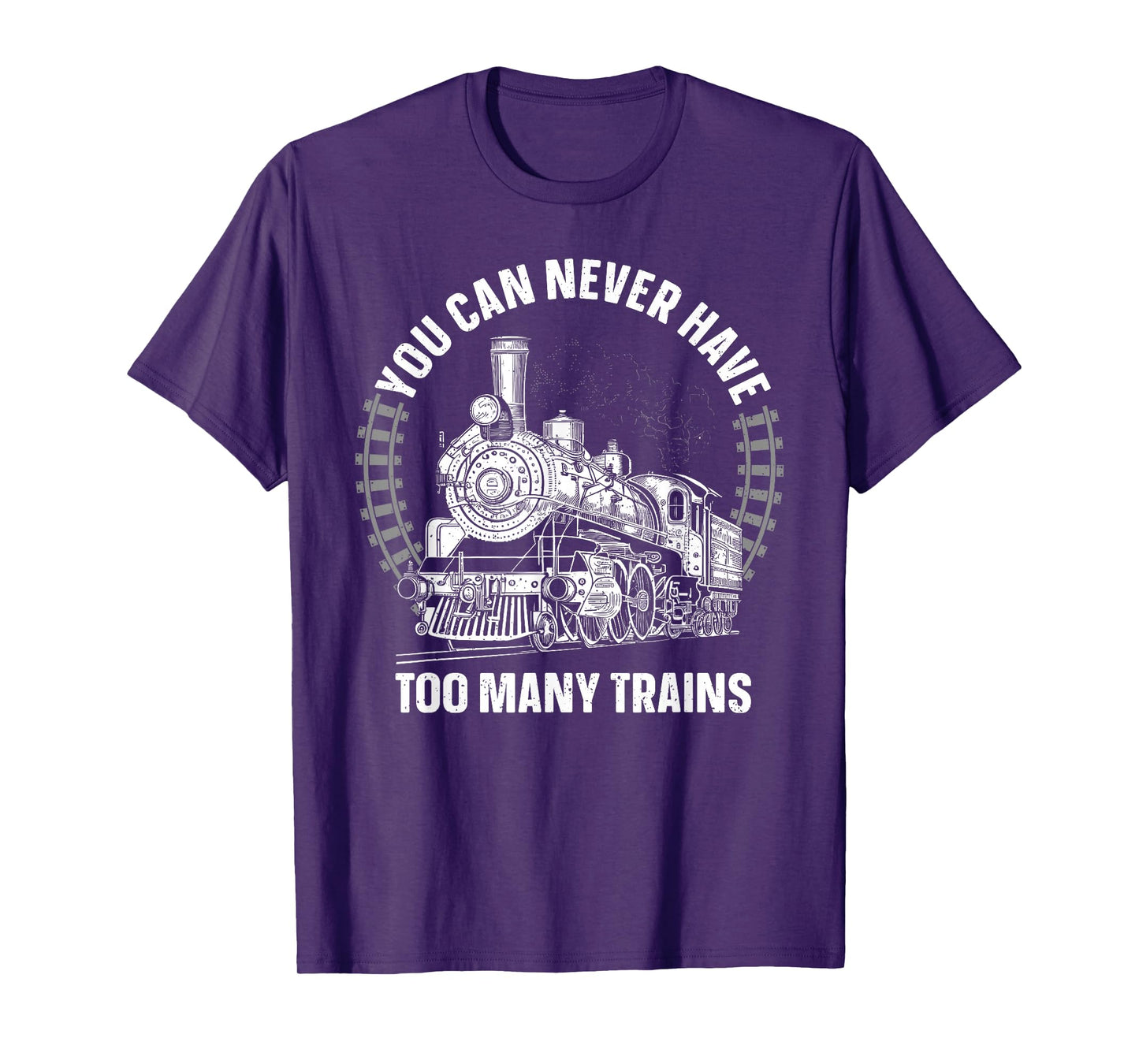 Train Art For Men Women Kids Railroad Model Train Collector T-Shirt
