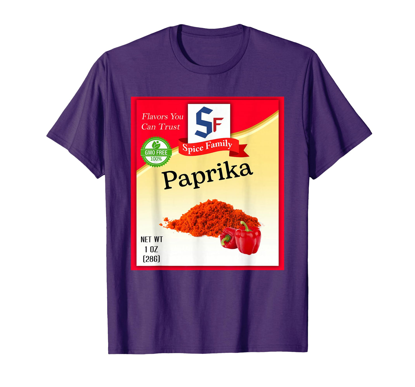 Paprika Spice Group Costume Family Matching Outfit T-Shirt