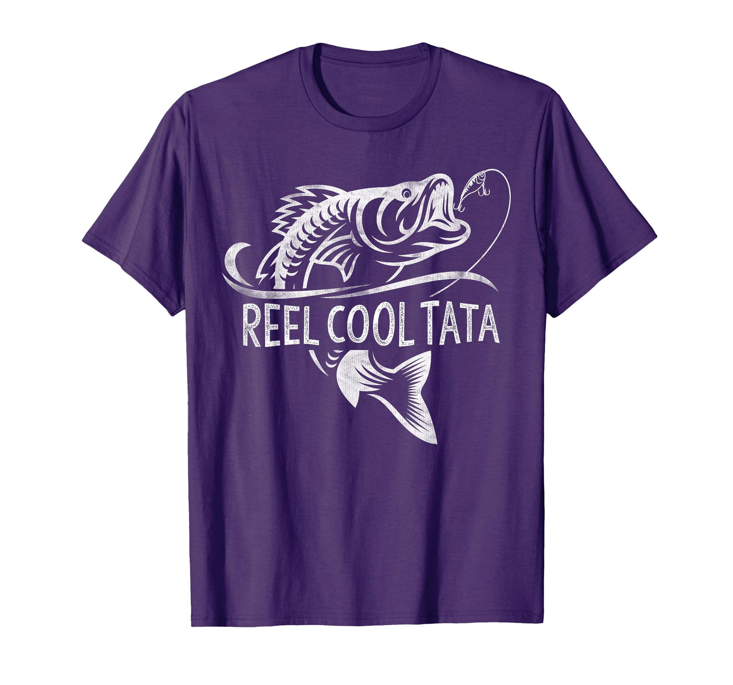 Reel Cool Tata Fishing Gifts Tata Father's Day T-Shirt