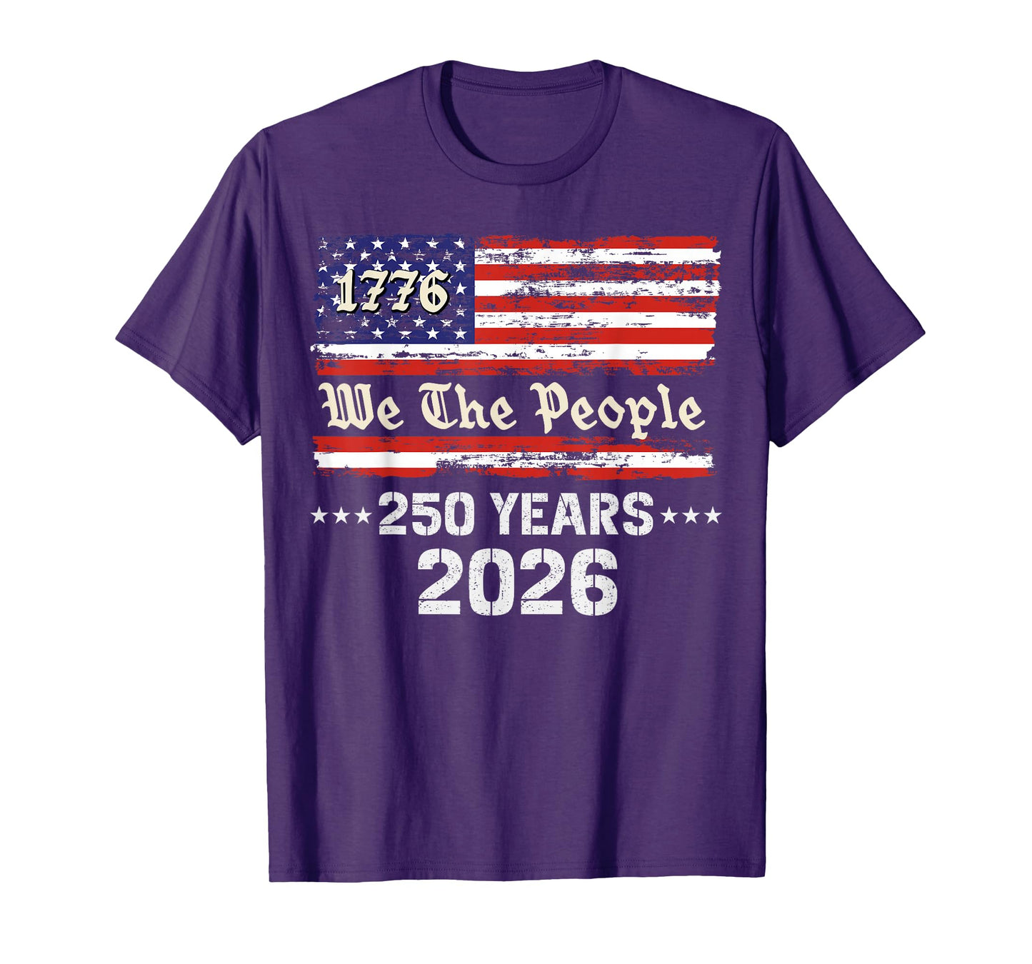 250th Anniversary America USA Birthday 2026 T-Shirt