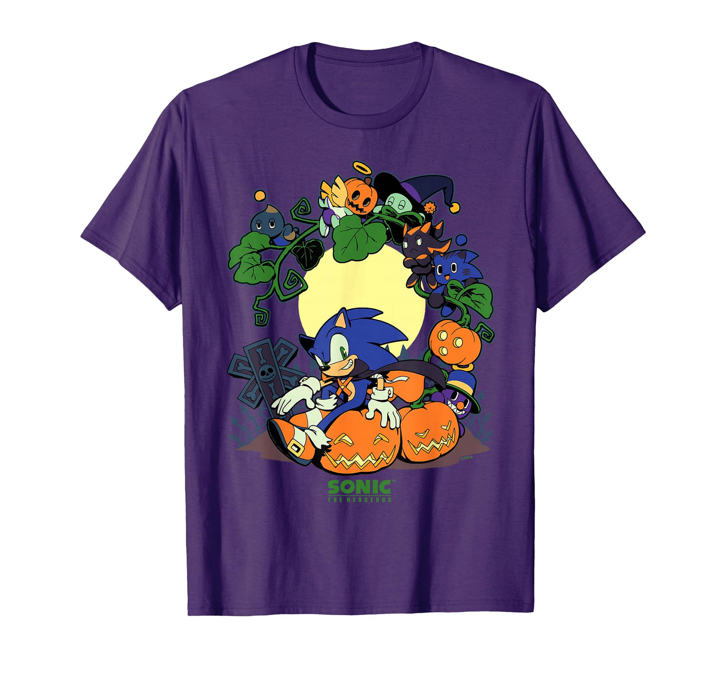 Sonic The Hedgehog - Chao Tales Halloween Group T-Shirt