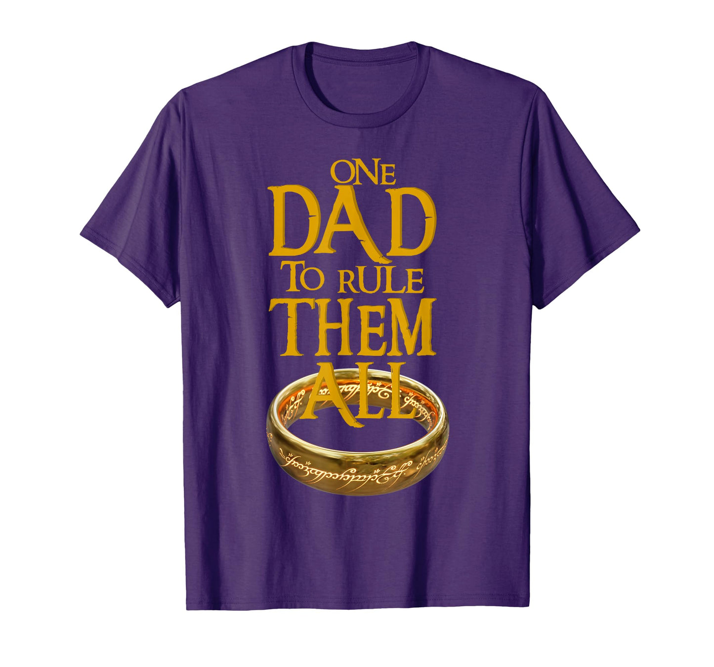 One Dad to Rule Them All Nerd Dad Father's Day Gift Tee T-Shirt