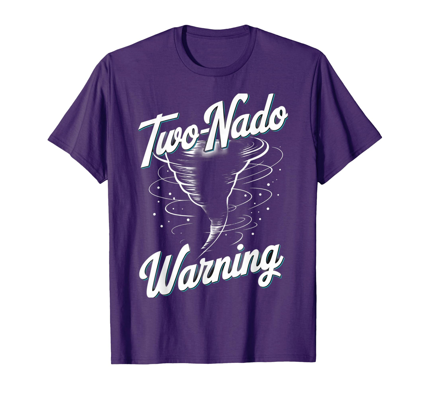 2nd Birthday Two Nado Warning Boy and Girl T-Shirt