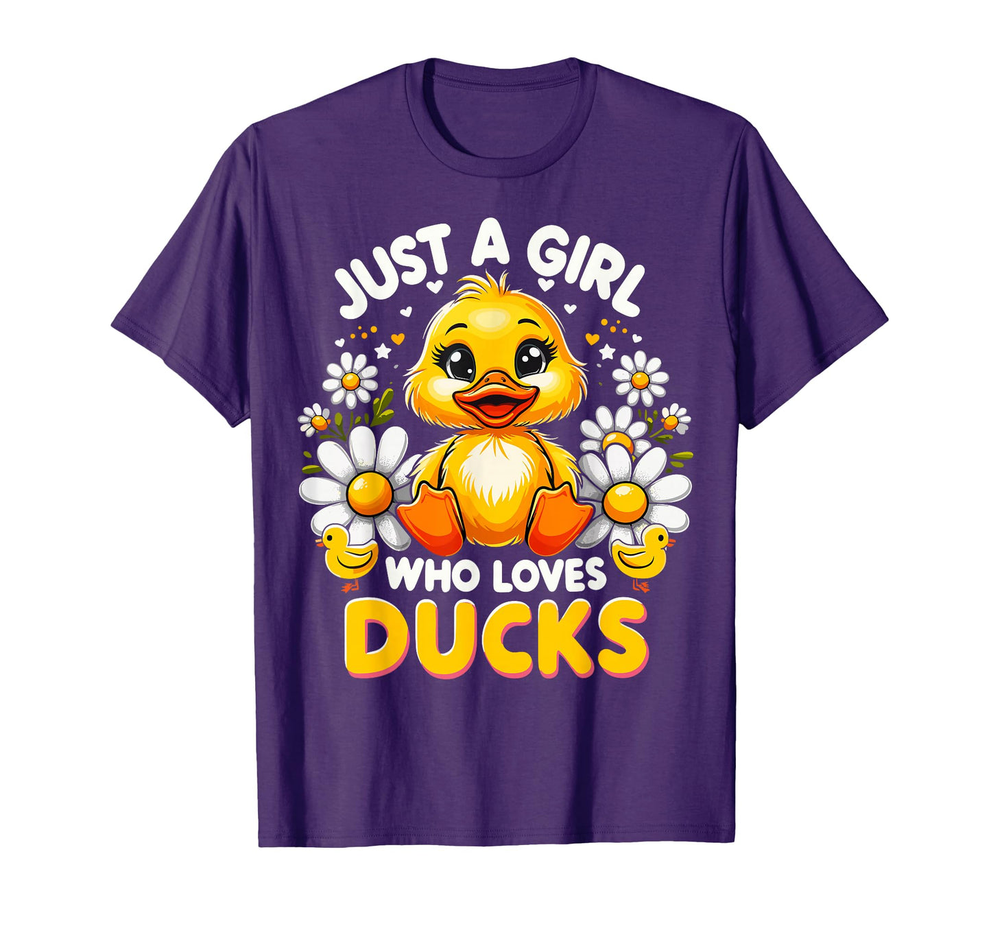 Just a Girl Who Loves Ducks T-Shirt