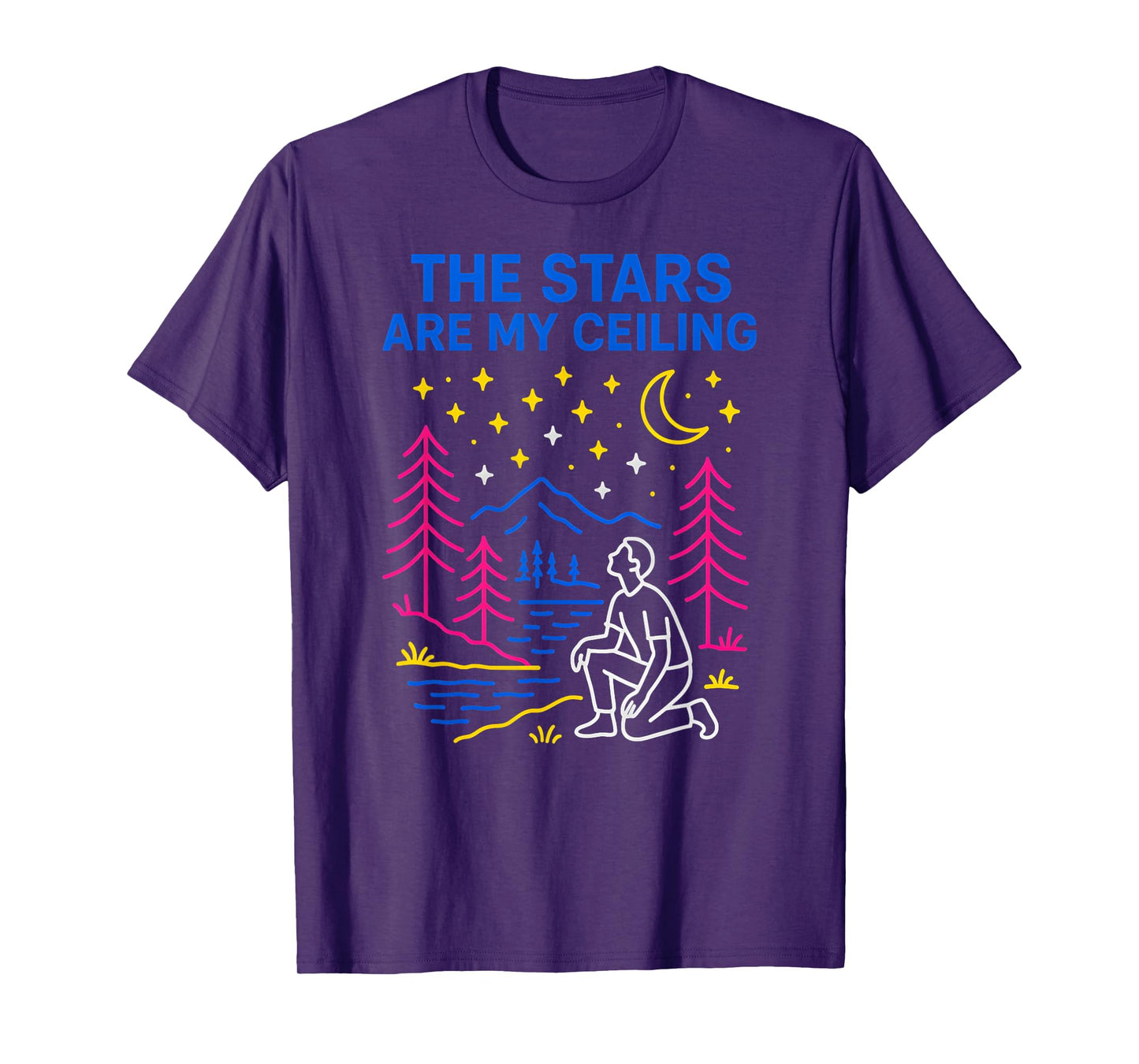 Creation The Stars are My Ceiling Cool Womens Christian T-Shirt