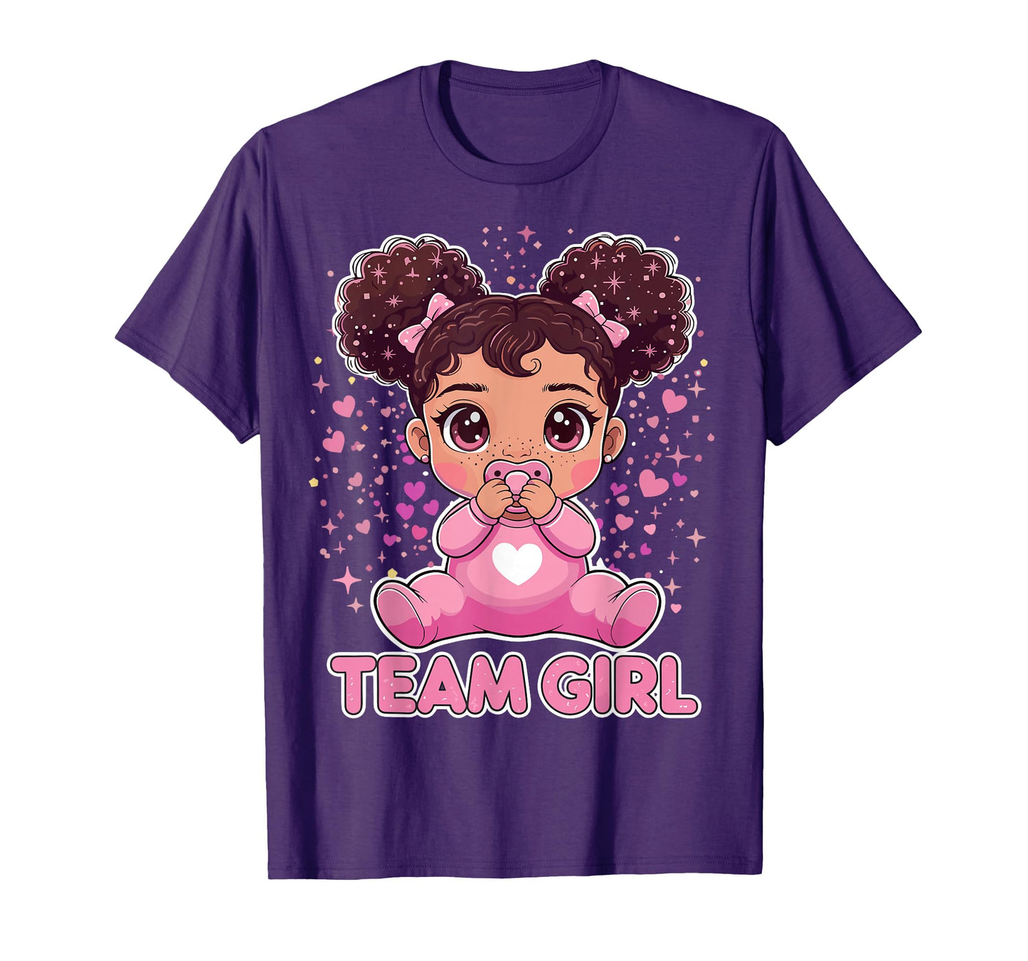 Team Girl Baby Gender Reveal Party T-Shirt