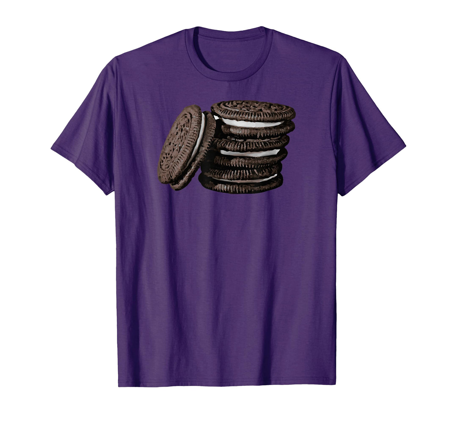 Chocolate Cream Filled Cookie Deserts Cookies T-Shirt
