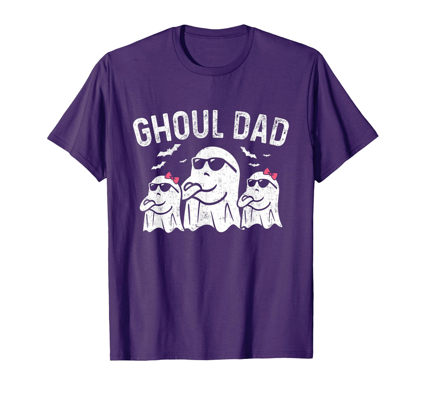 Ghoul Dad Vintage Daddy Ghost Funny Halloween T-Shirt