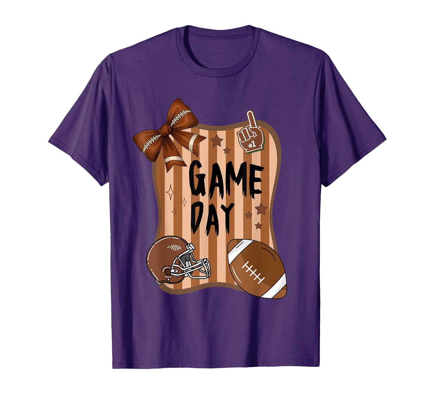 Game Day Football Season Funny Men Women Team Sports T-Shirt