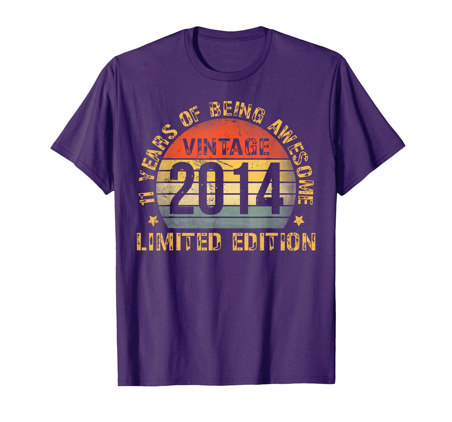 11 Year Old BDay Decorations Son Boy 11yr 2014 11th Birthday T-Shirt