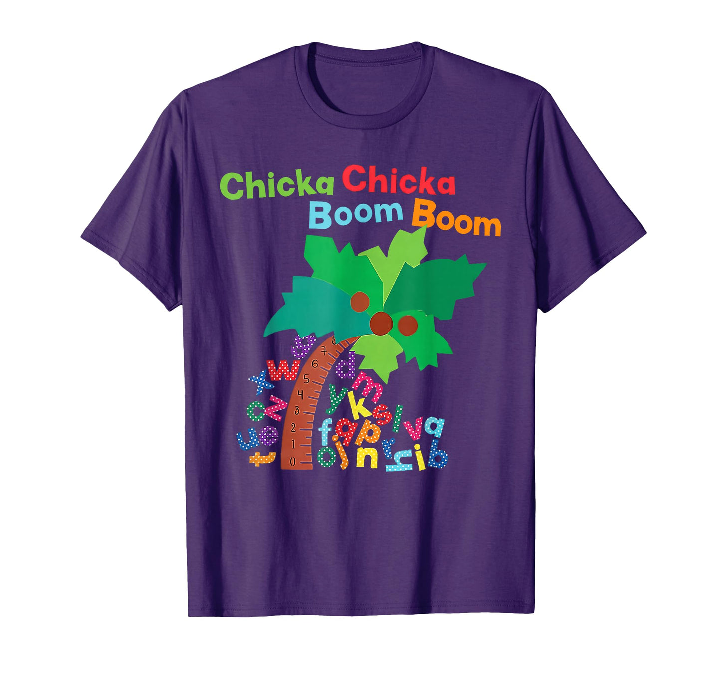 Chicka Boom Boom I'm Glad To See You 1st Day Of School T-Shirt