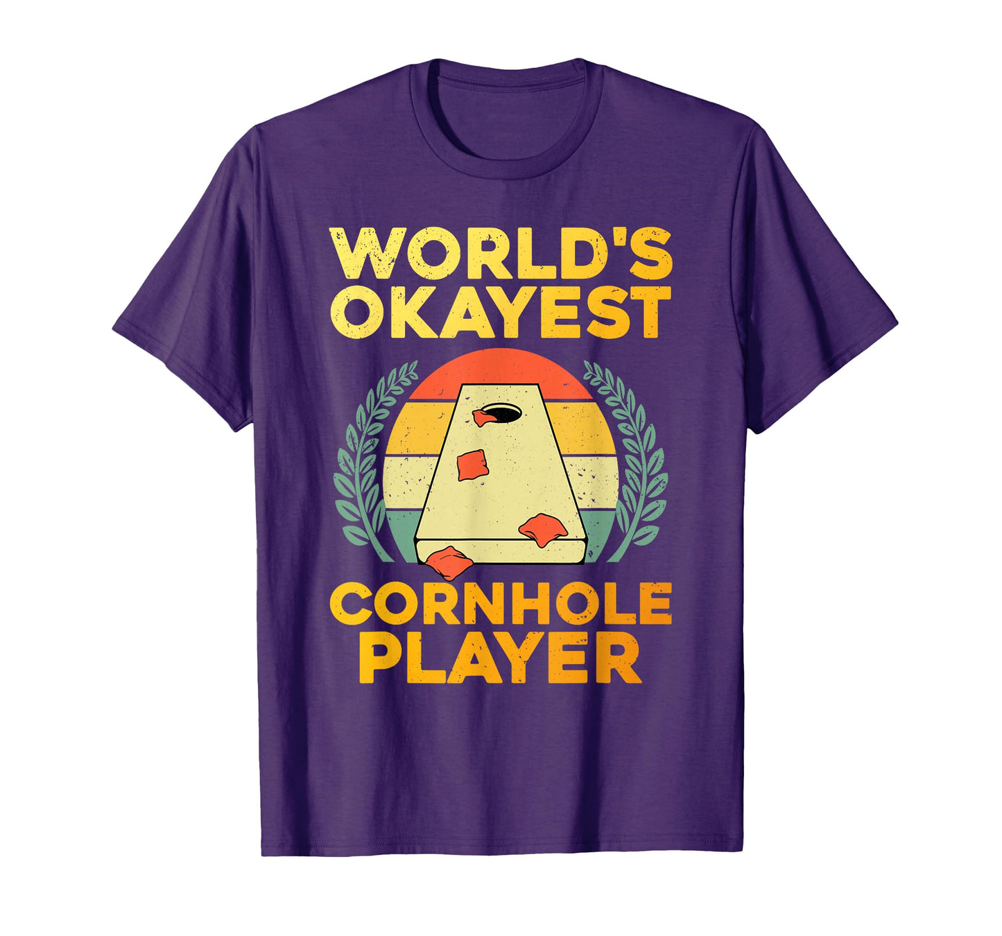 Cool Cornhole Design for Men Women Corn Hole Cornhole Player T-Shirt