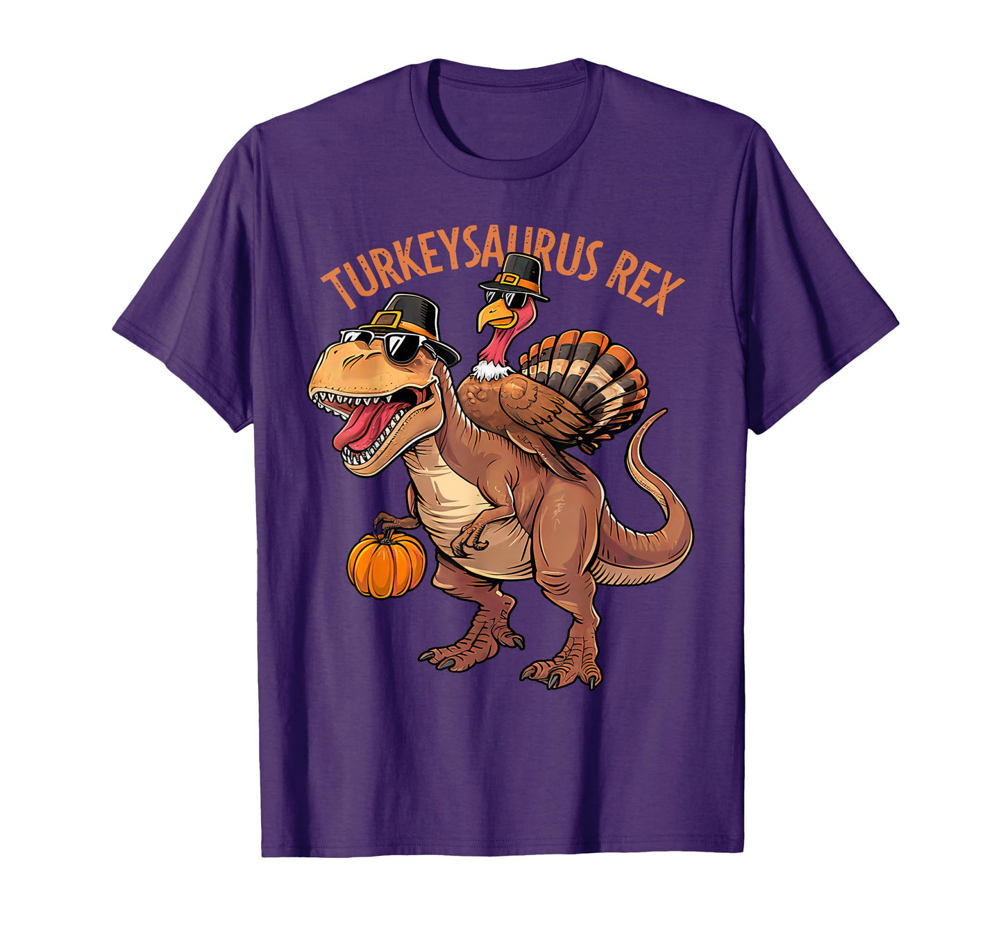 Turkey Saurus Rex Turkey Dino Thanksgiving Toddler Boys Kids T-Shirt